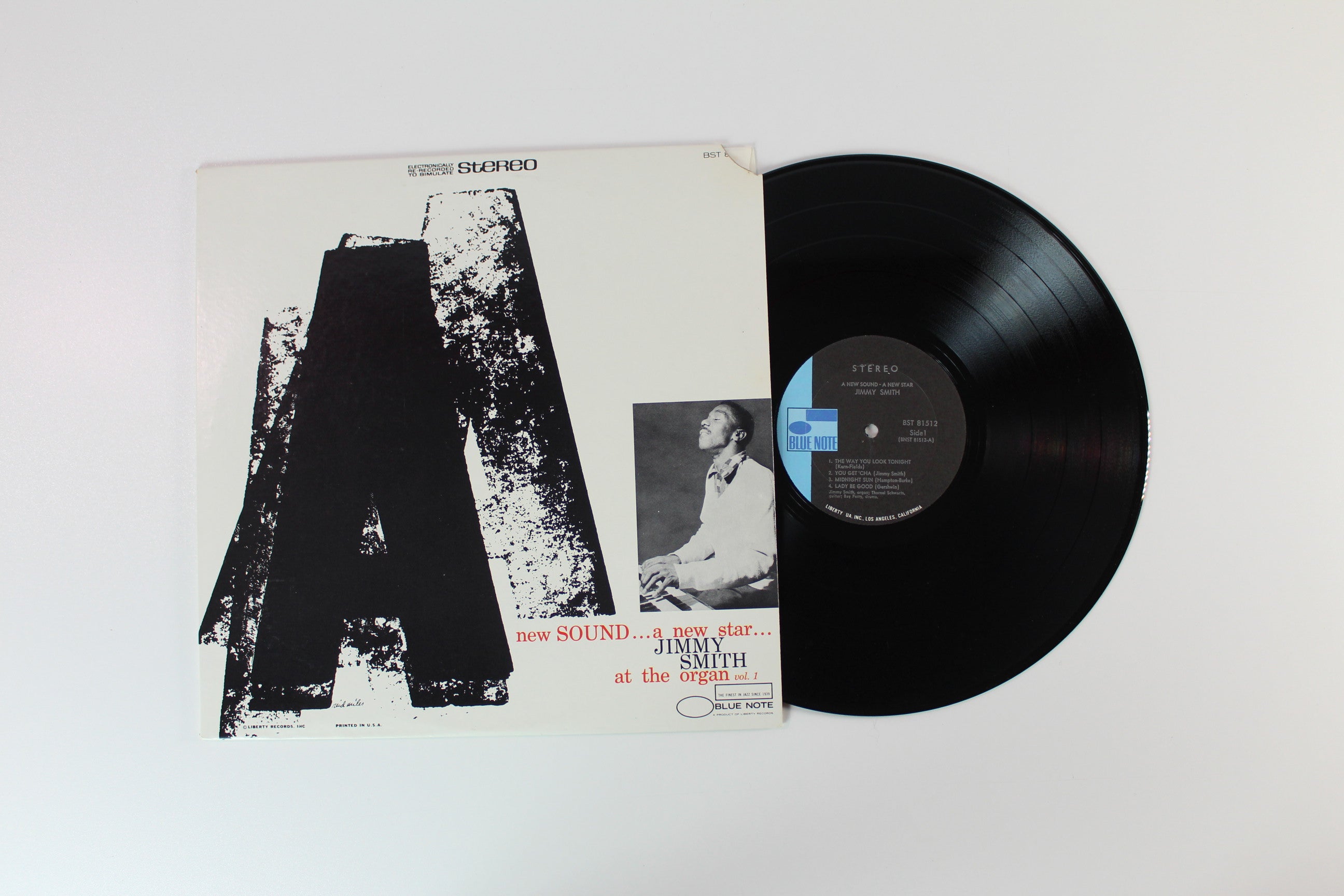 Jimmy Smith - A New Sound - A New Star on Blue Note - 1970s reissue