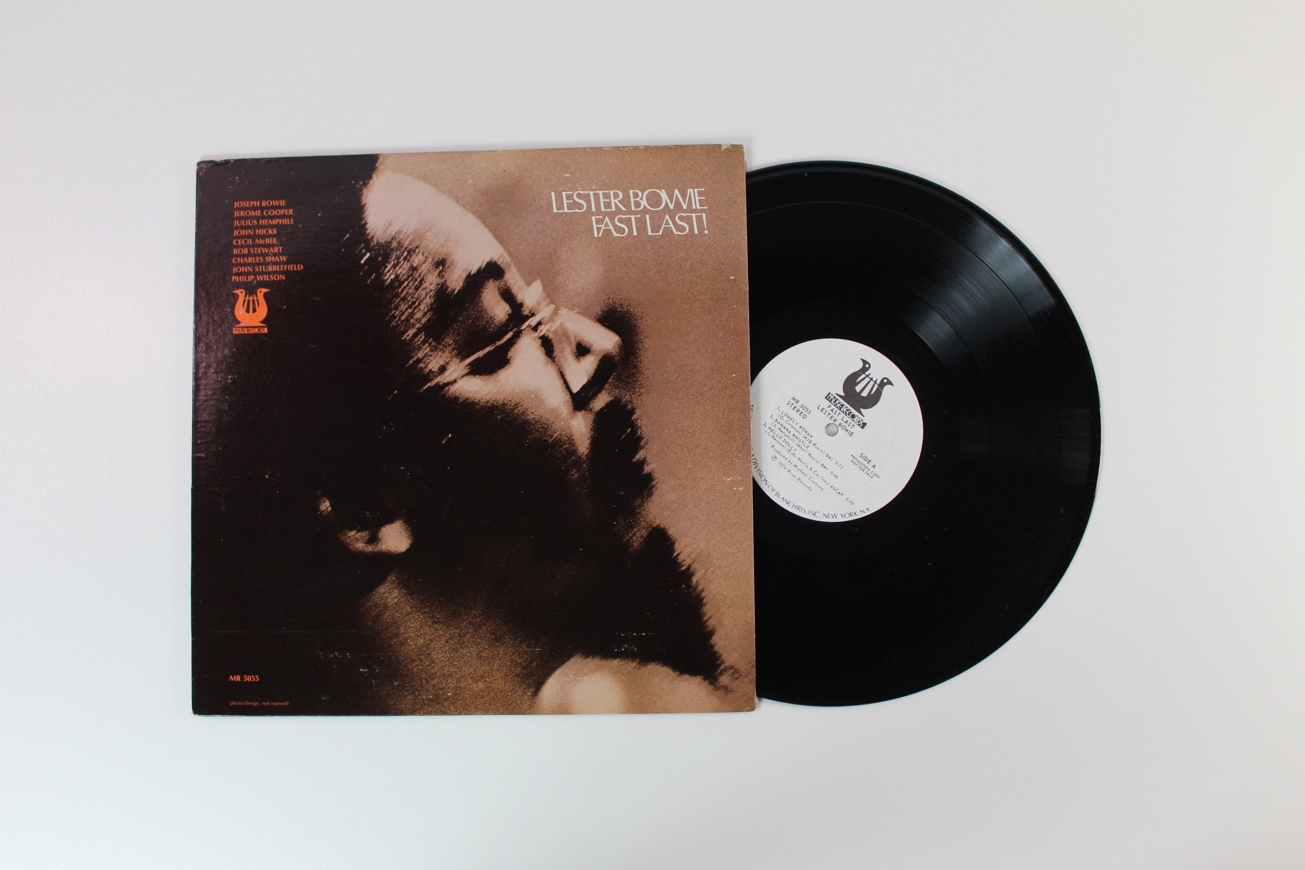 Lester Bowie - Fast Last! on Muse Records - Promo