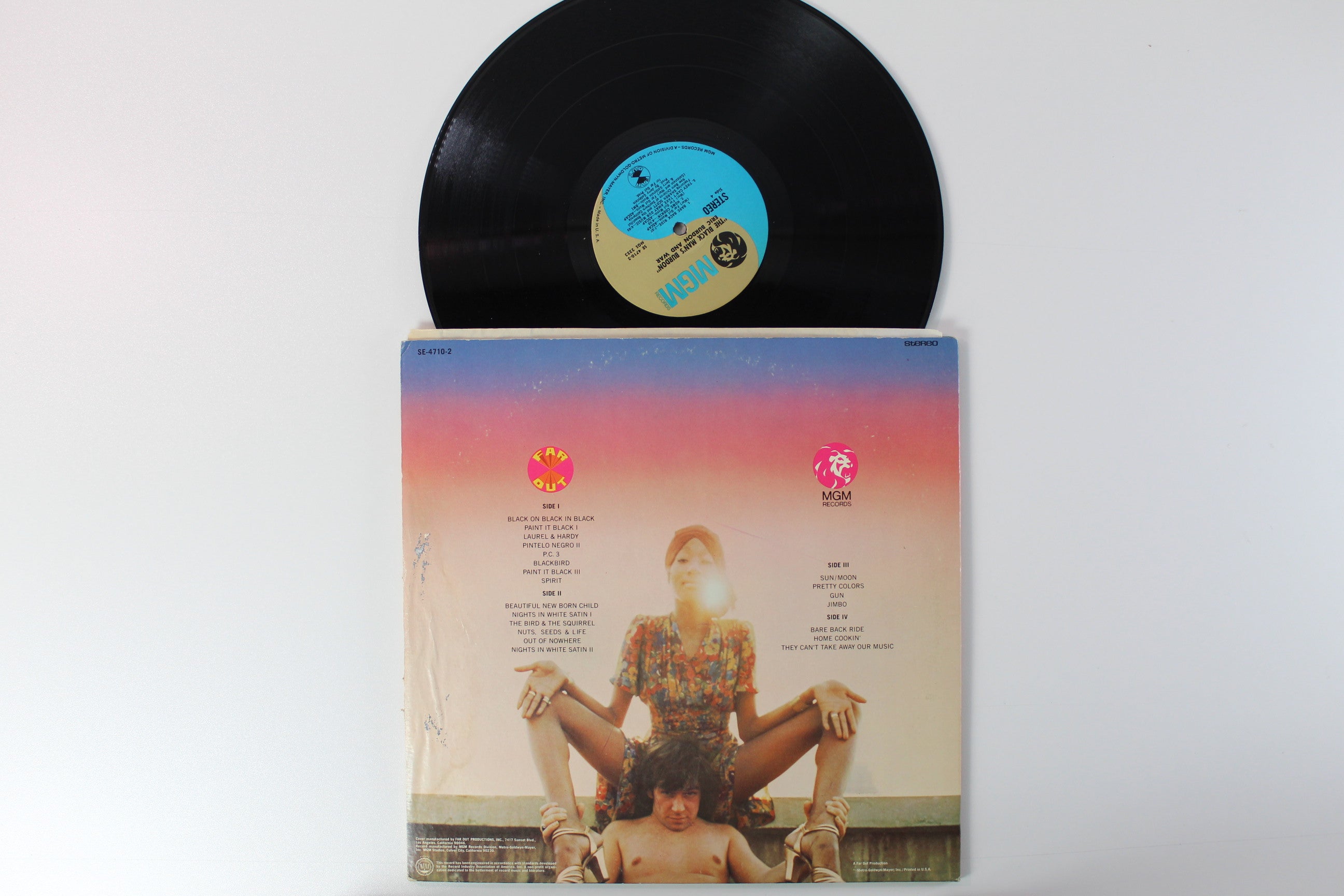 Eric Burdon & War - The Black-Man's Burdon on MGM