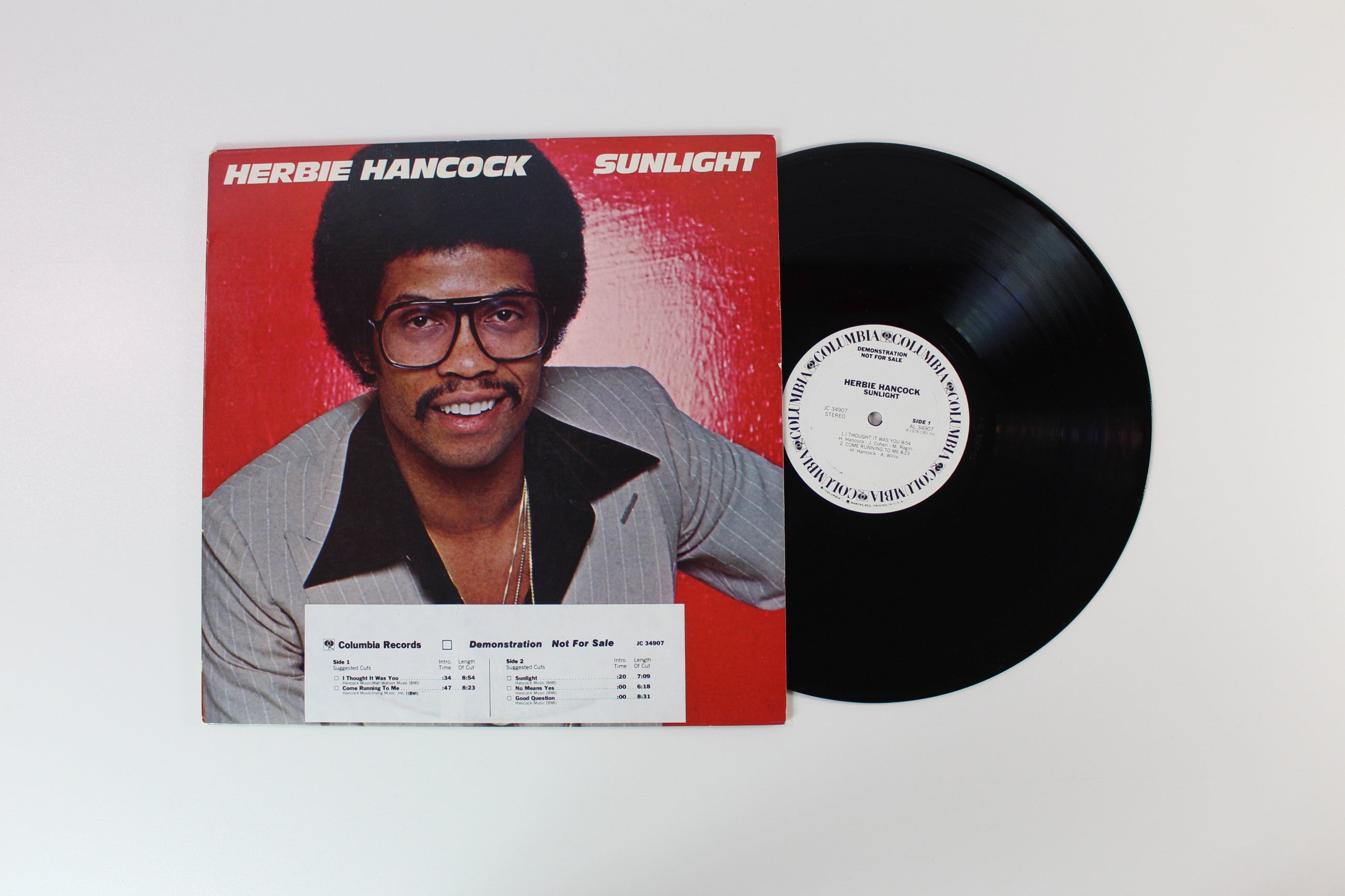 Herbie Hancock - Sunlight on Columbia - Promo