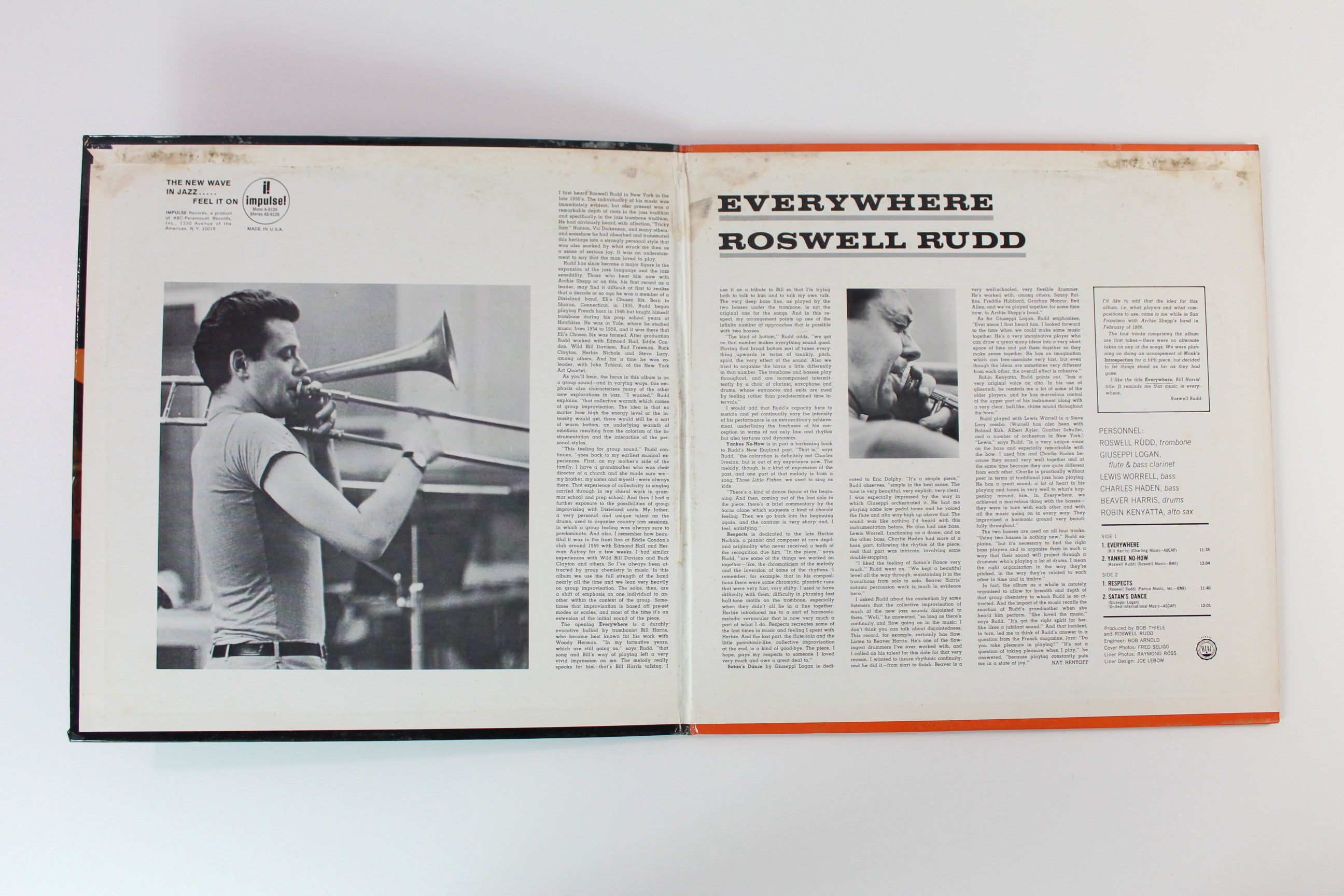 Roswell Rudd - Everywhere on Impulse! - 1967 Stereo