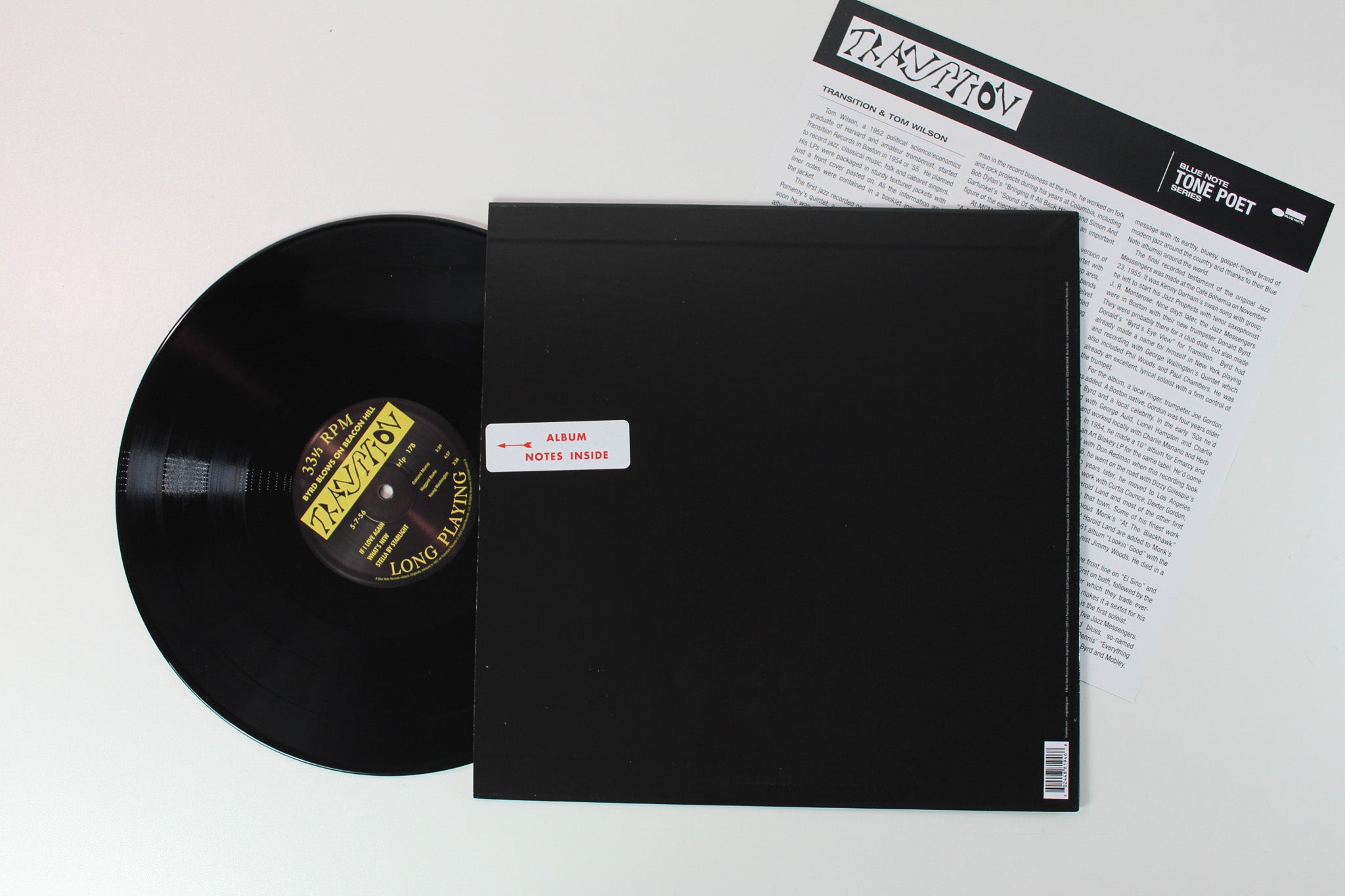 Donald Byrd - Byrd Blows On Beacon Hill on Transition Blue Note Tone Poet Series Reissue