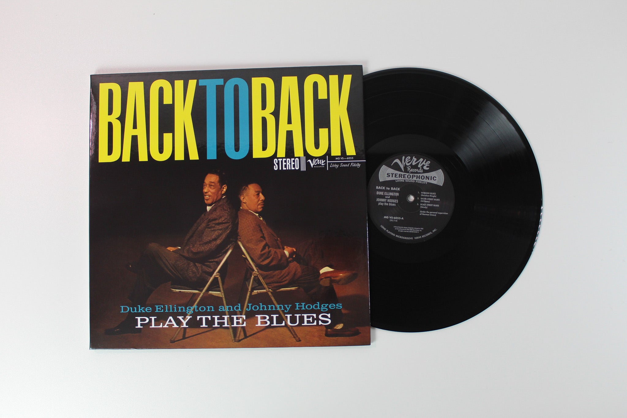 Duke Ellington & Johnny Hodges - Back To Back (Duke Ellington And Johnny Hodges Play The Blues) on Verve Acoustic Sound Series Reissue