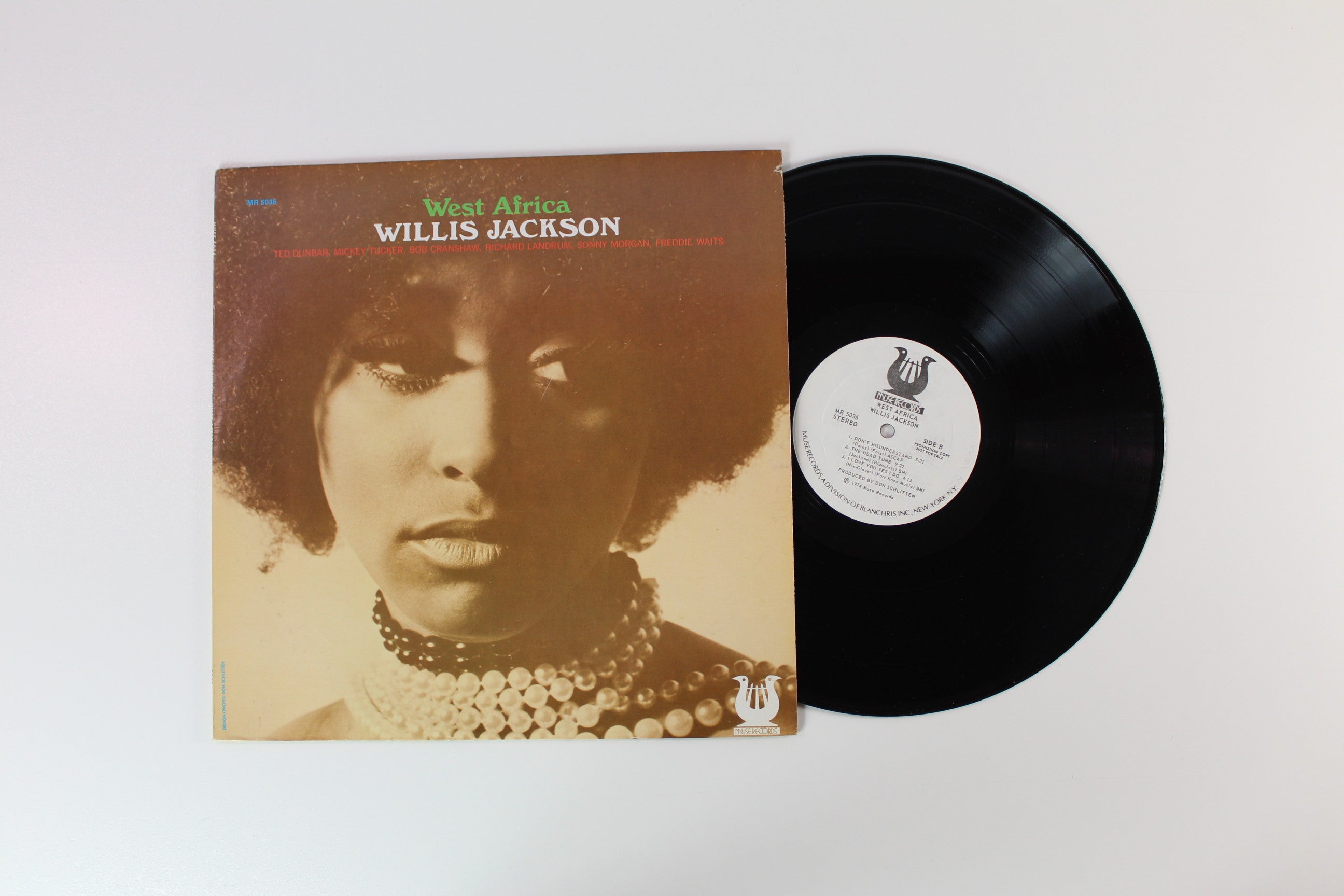 Willis Jackson - West Africa on Muse Records - Promo