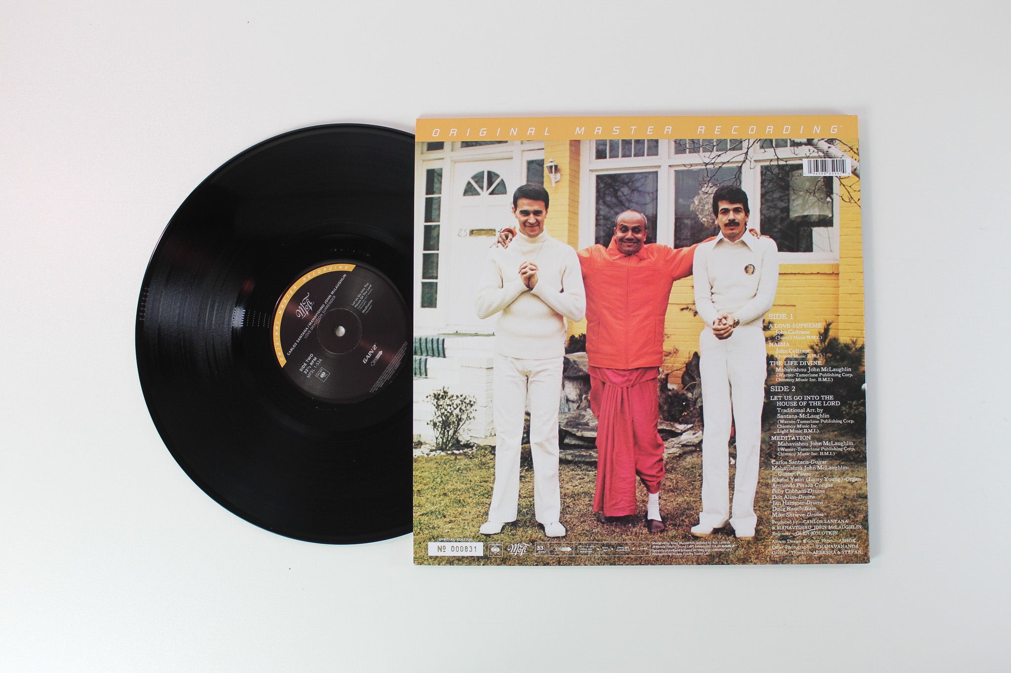 Carlos Santana & John McLaughlin - Love Devotion Surrender on Mobile Fidelity Sound Lab Ltd Numbered Reissue