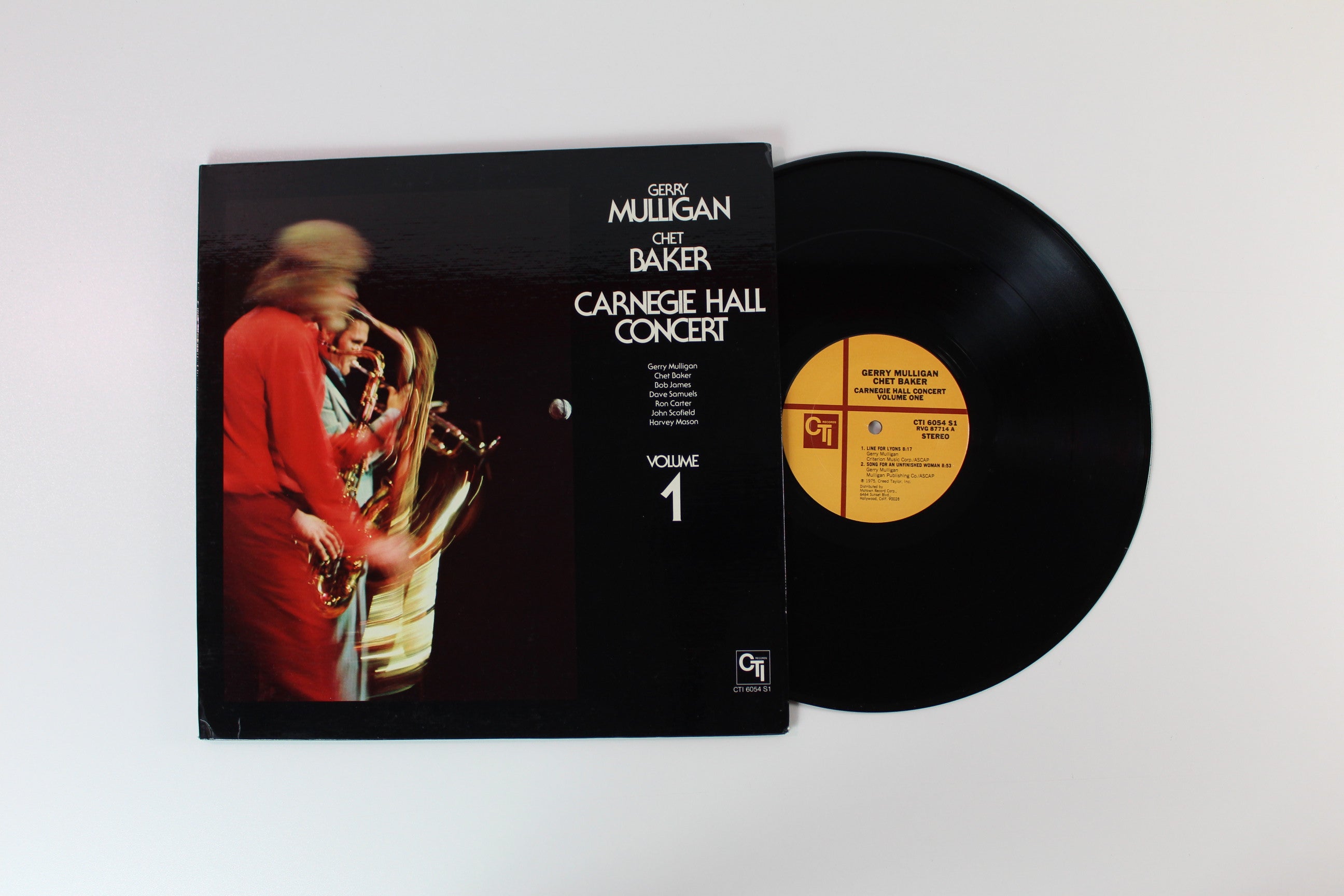 Gerry Mulligan - Carnegie Hall Concert Volume 1 on CTI Records