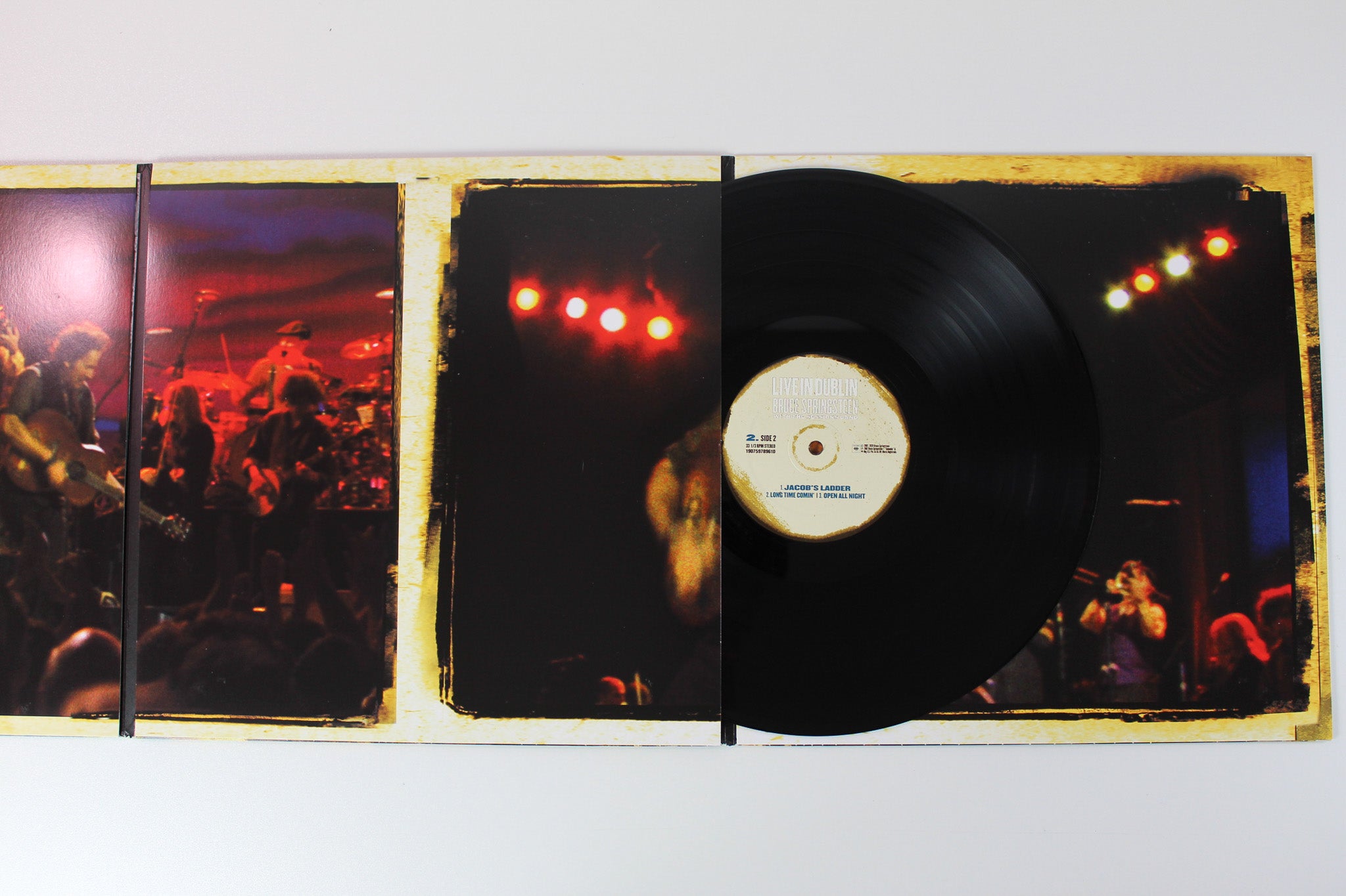 Bruce Springsteen With The Sessions Band - Live In Dublin on Columbia Reissue