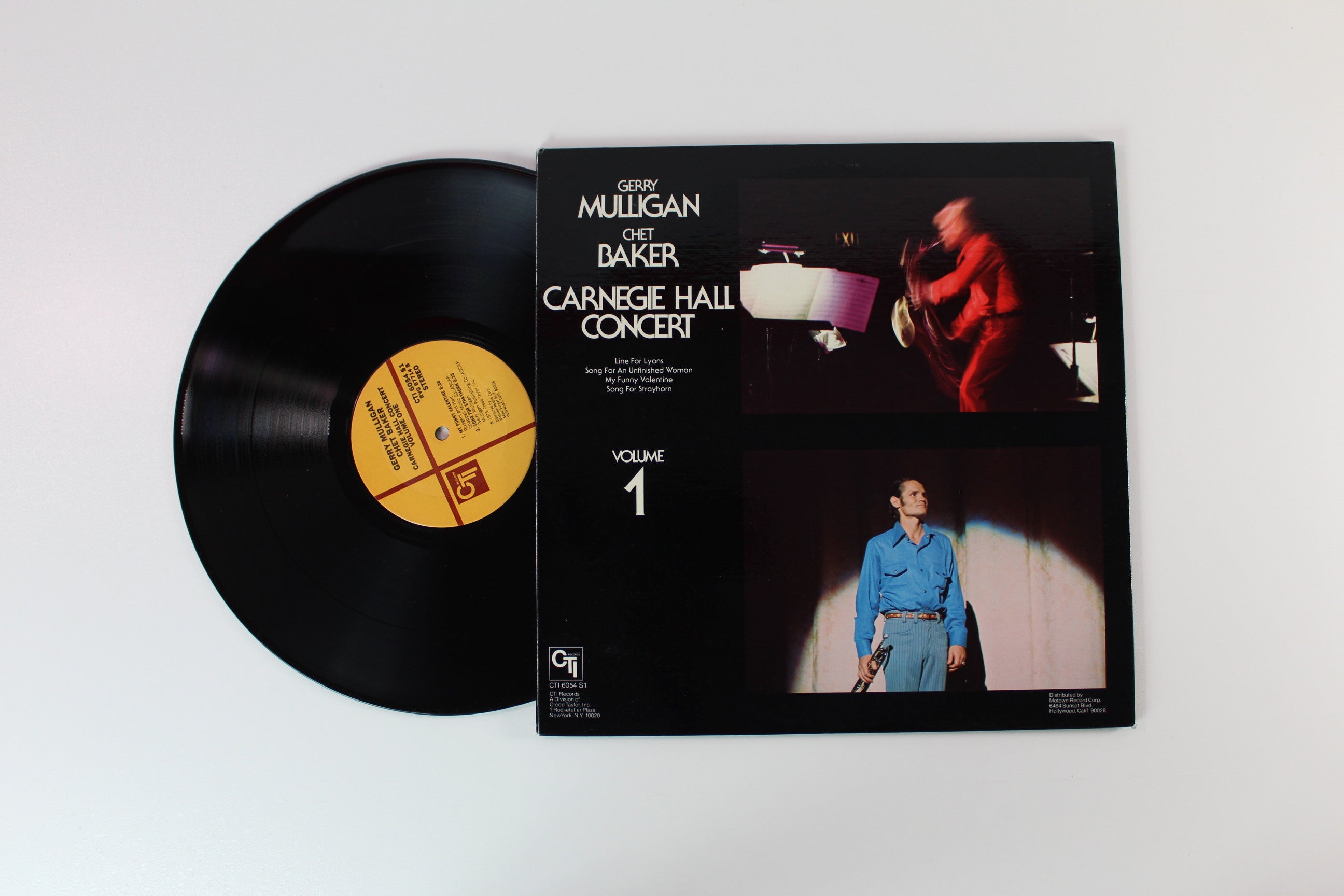 Gerry Mulligan - Carnegie Hall Concert Volume 1 on CTI Records