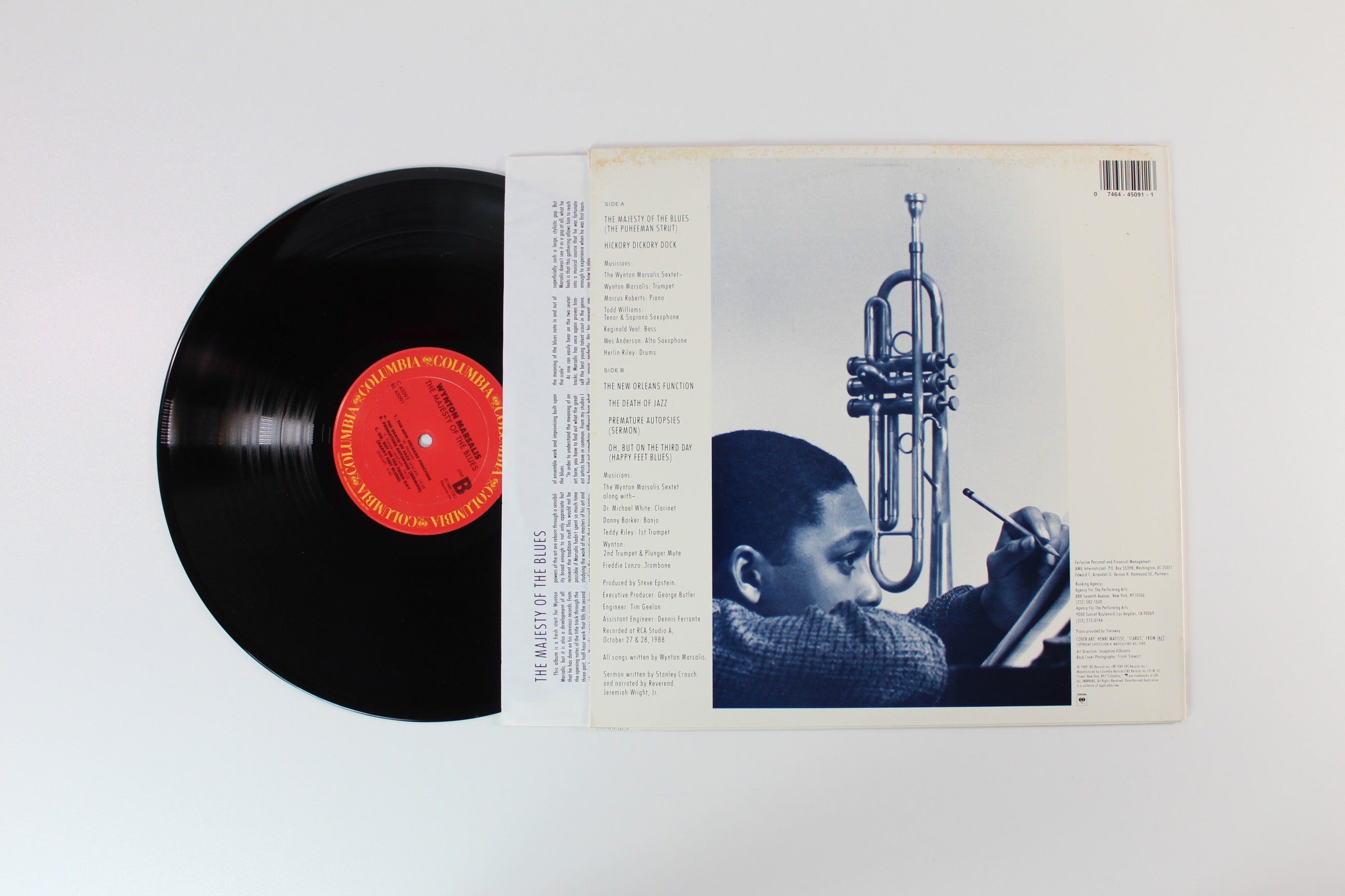 Wynton Marsalis - The Majesty Of The Blues on Columbia