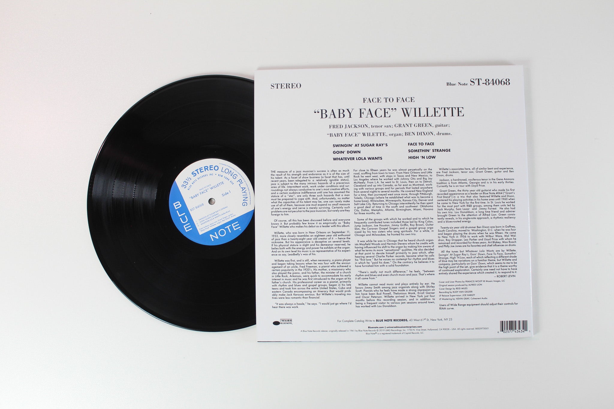 BABY FACE WILLETTE FACE TO FACE ベイビーフェイス Face to Face (Baby Face Willette album) - Wikipedia