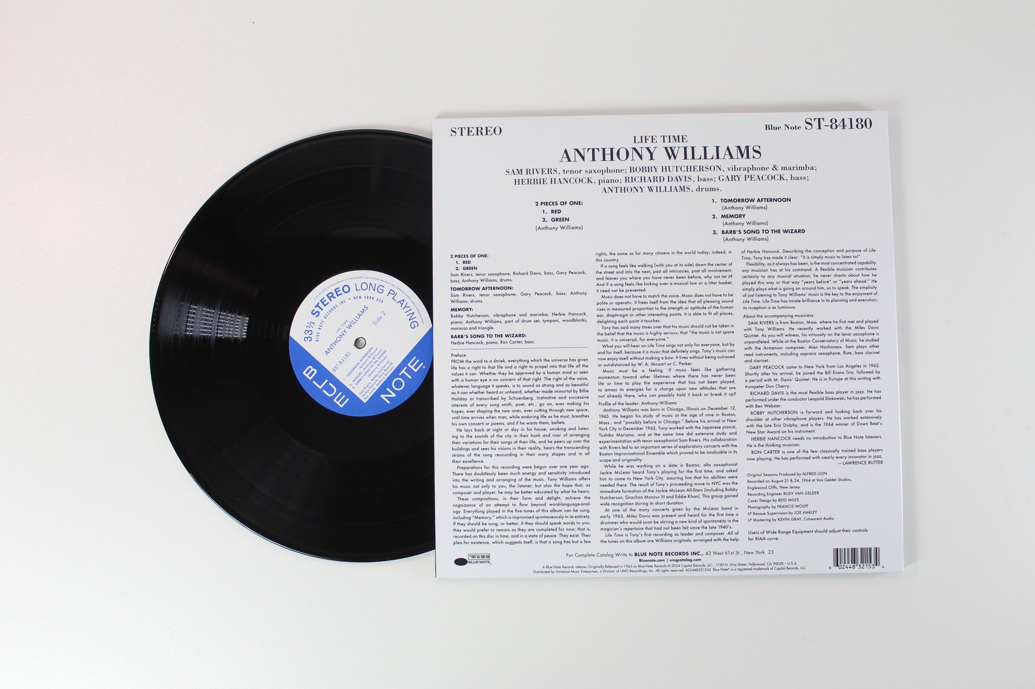 Anthony Williams - Life Time on Blue Note Tone Poet Series Reissue