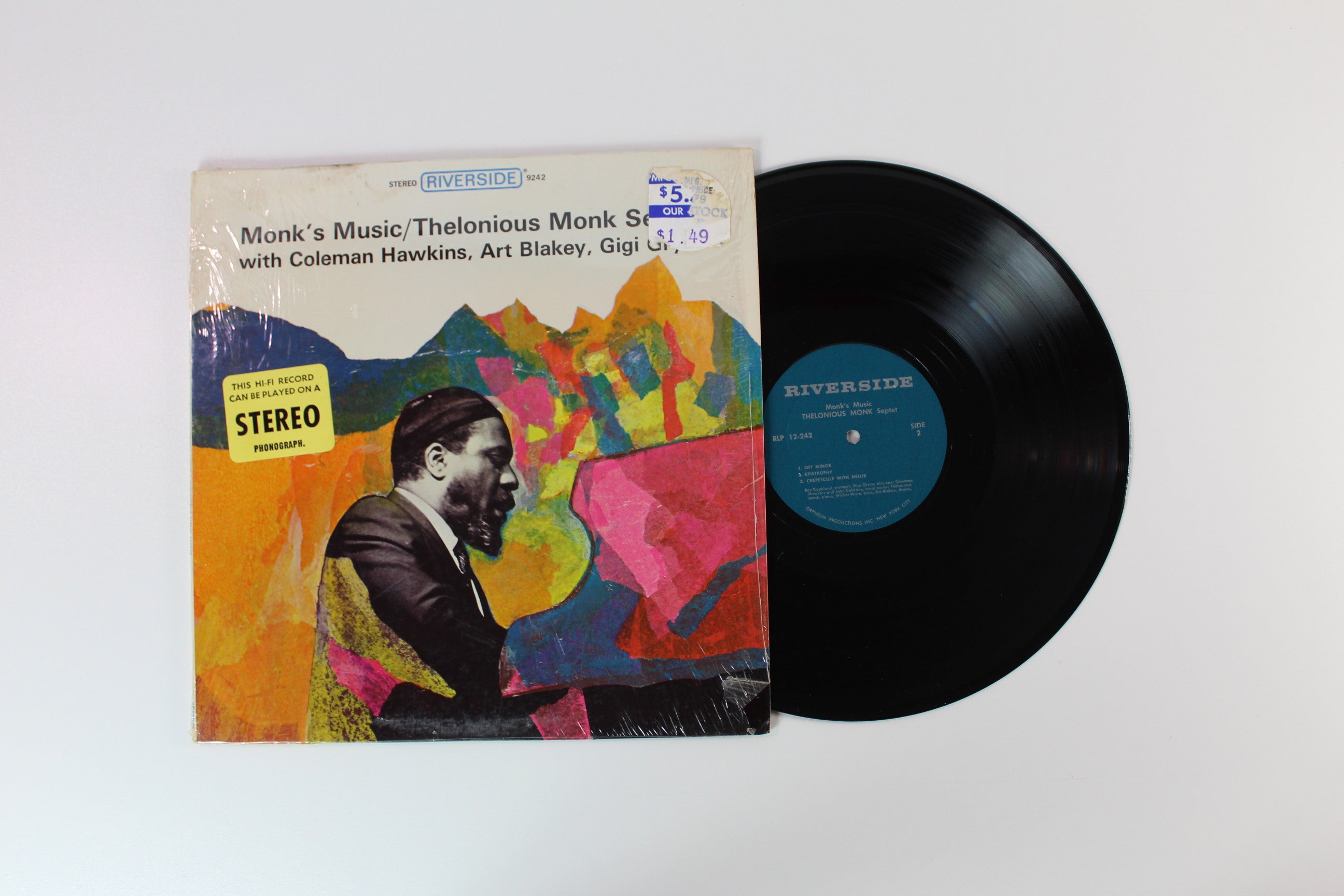 Thelonious Monk Septet - Monk's Music on Riverside Records - Stereo