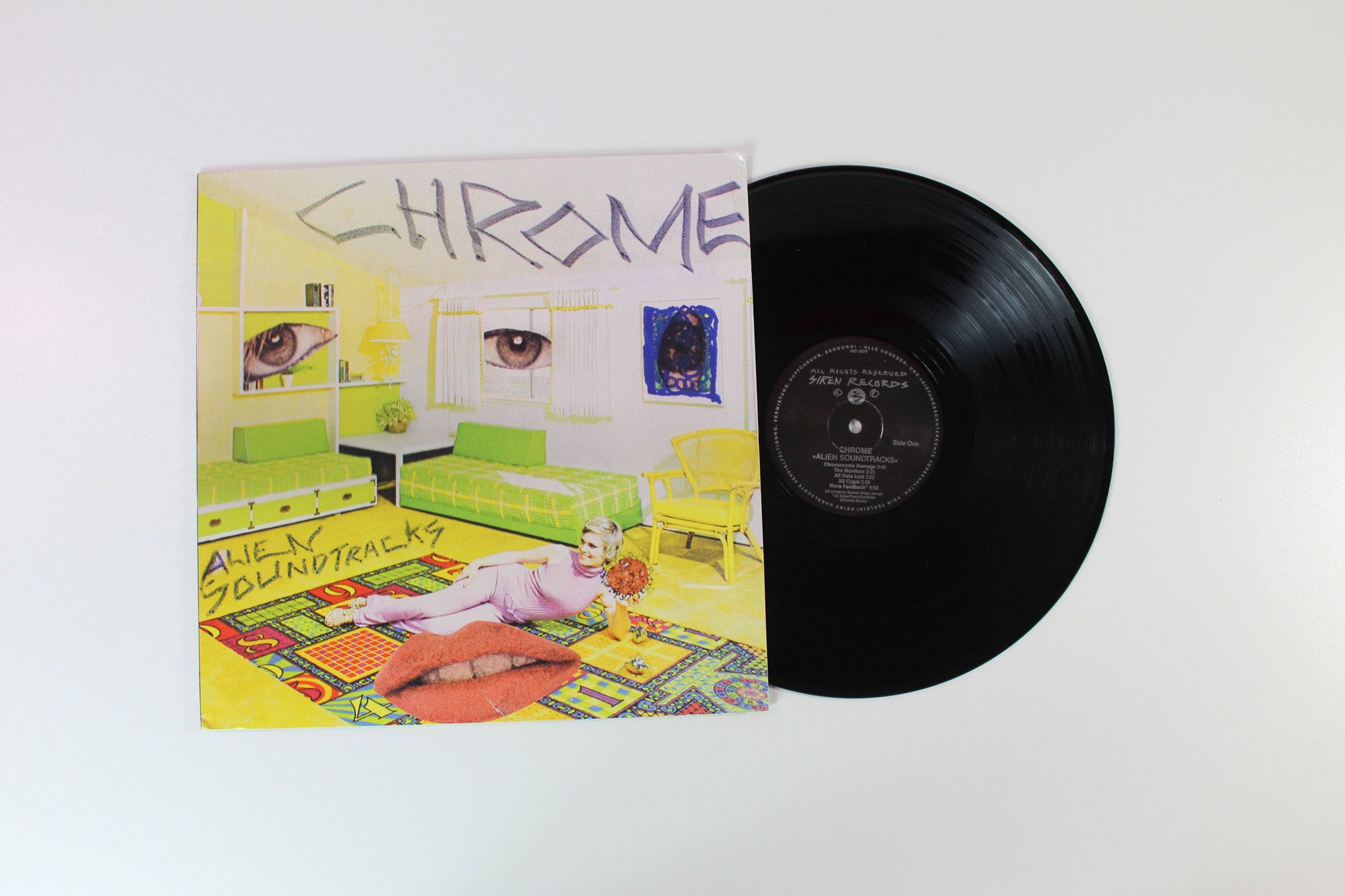 Chrome - Alien Soundtracks on Cleopatra Reissue