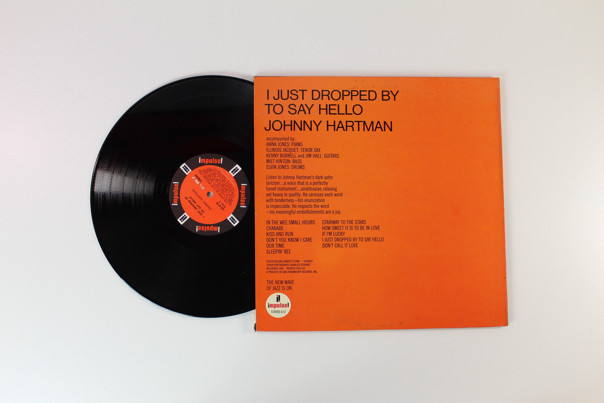 Johnny Hartman - I Just Dropped By To Say Hello on Impulse Stereo