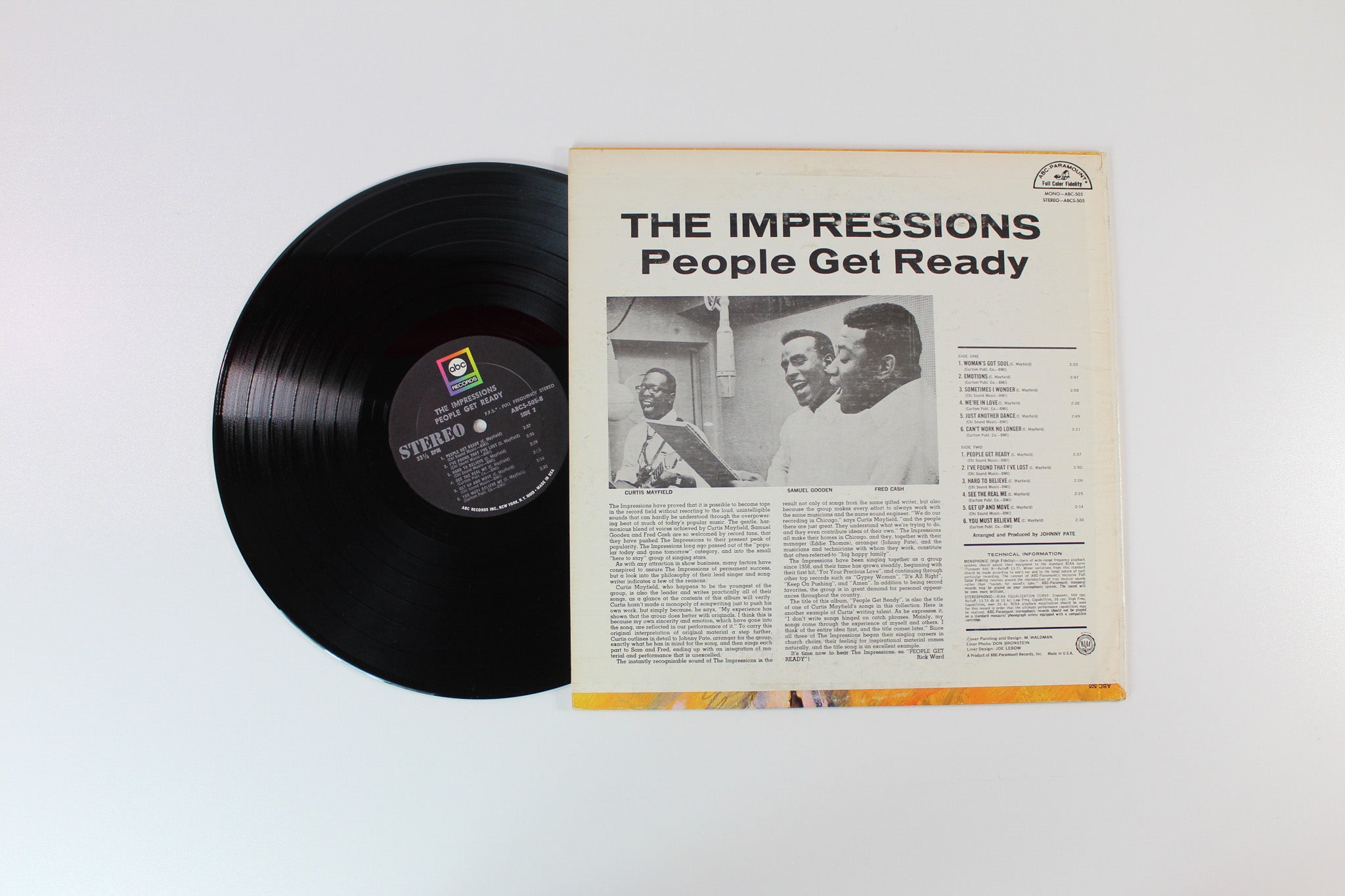 The Impressions - People Get Ready on ABC Reissue