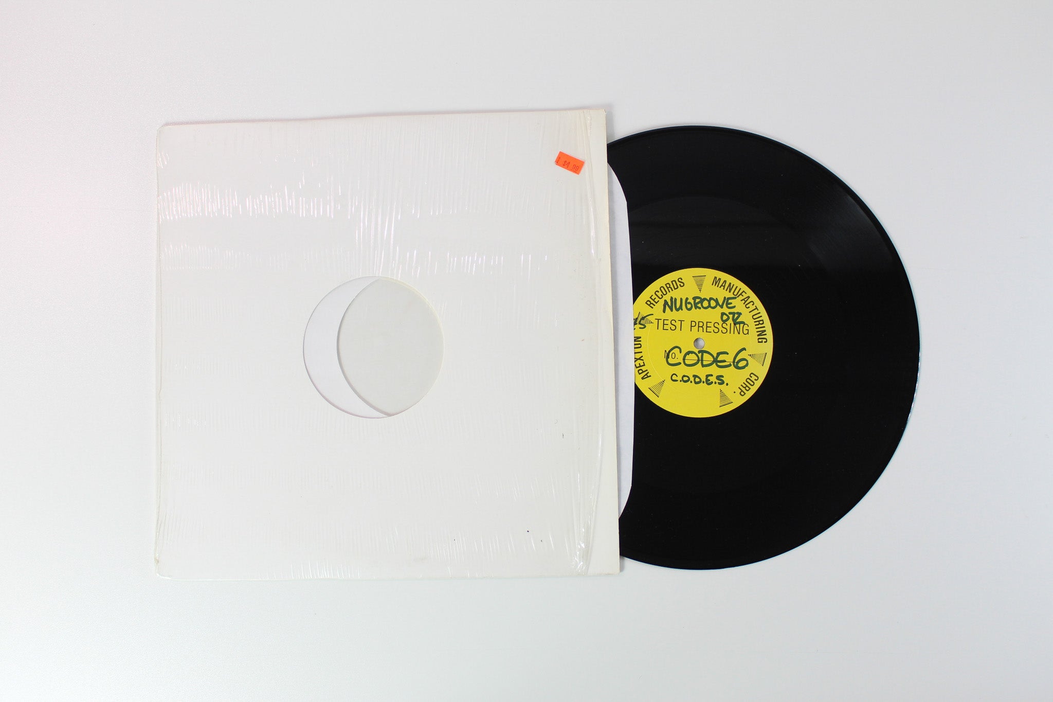 Code 6 - Second Chapter on Nu Groove Test Pressing 45 RPM 12" Single