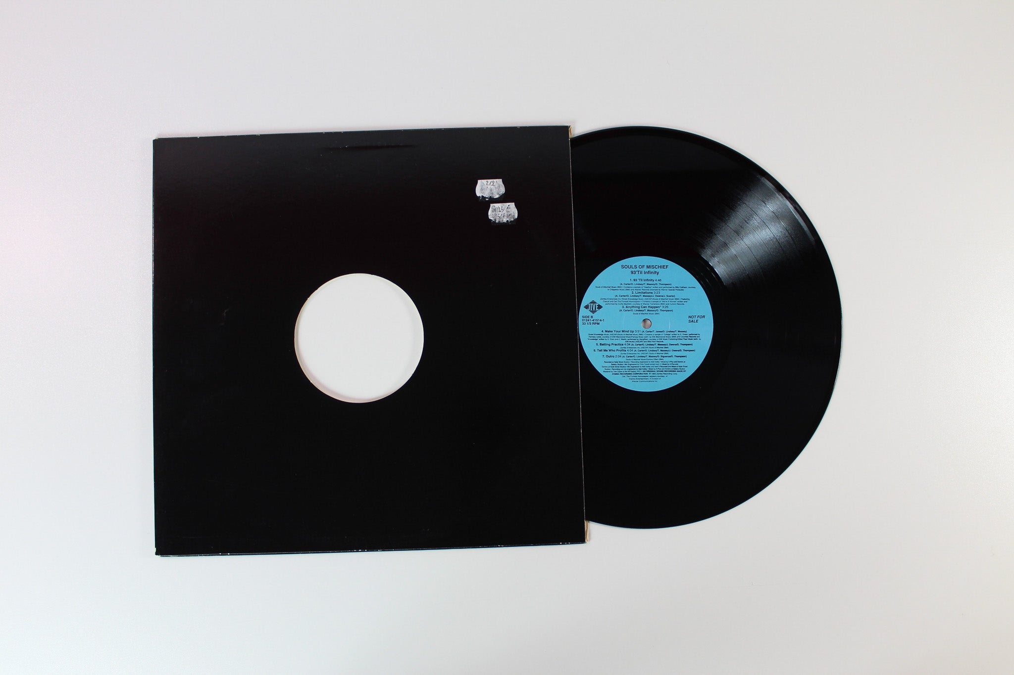 Souls Of Mischief - 93 'Til Infinity on Jive Promo