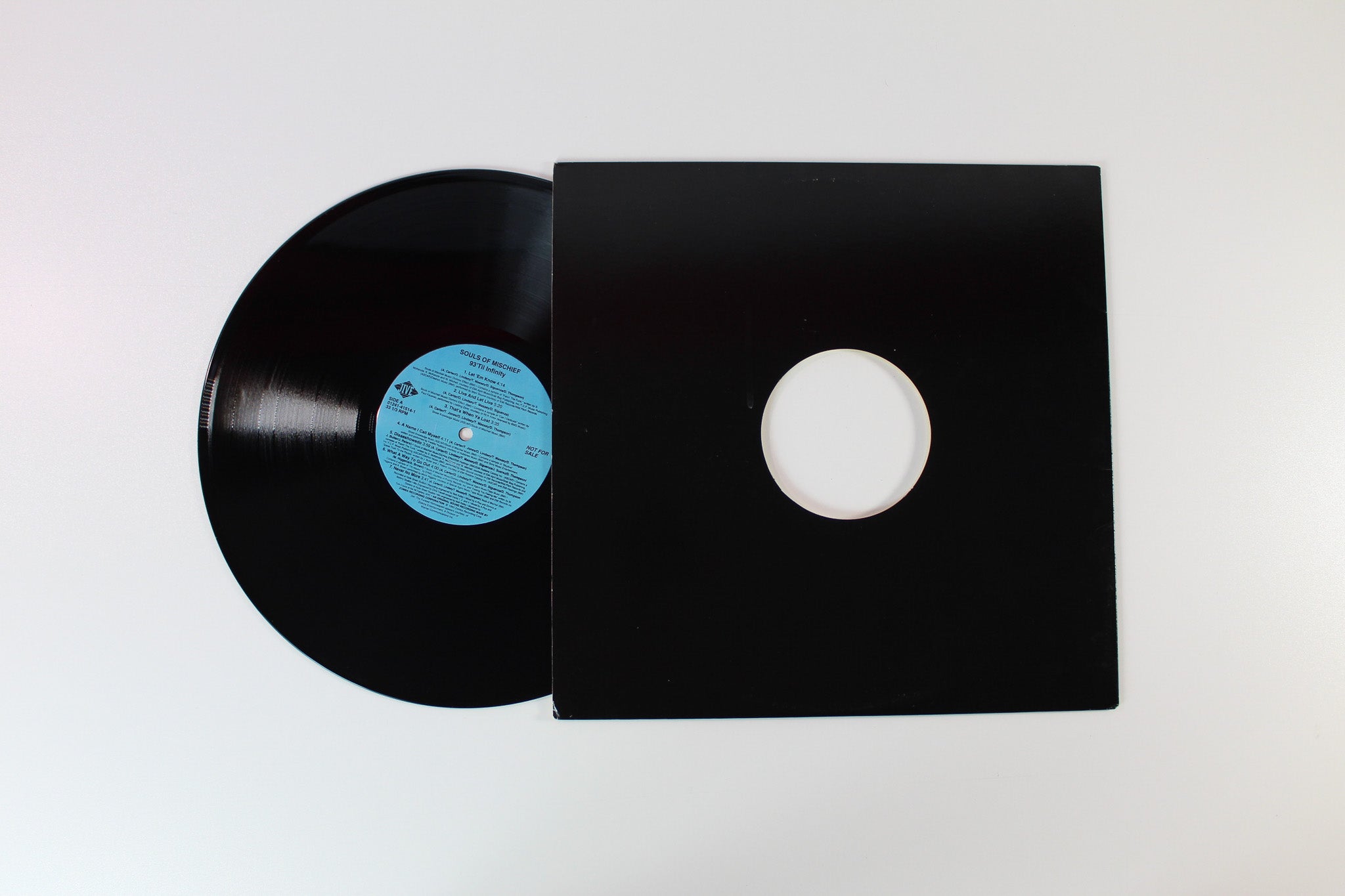 Souls Of Mischief - 93 'Til Infinity on Jive Promo