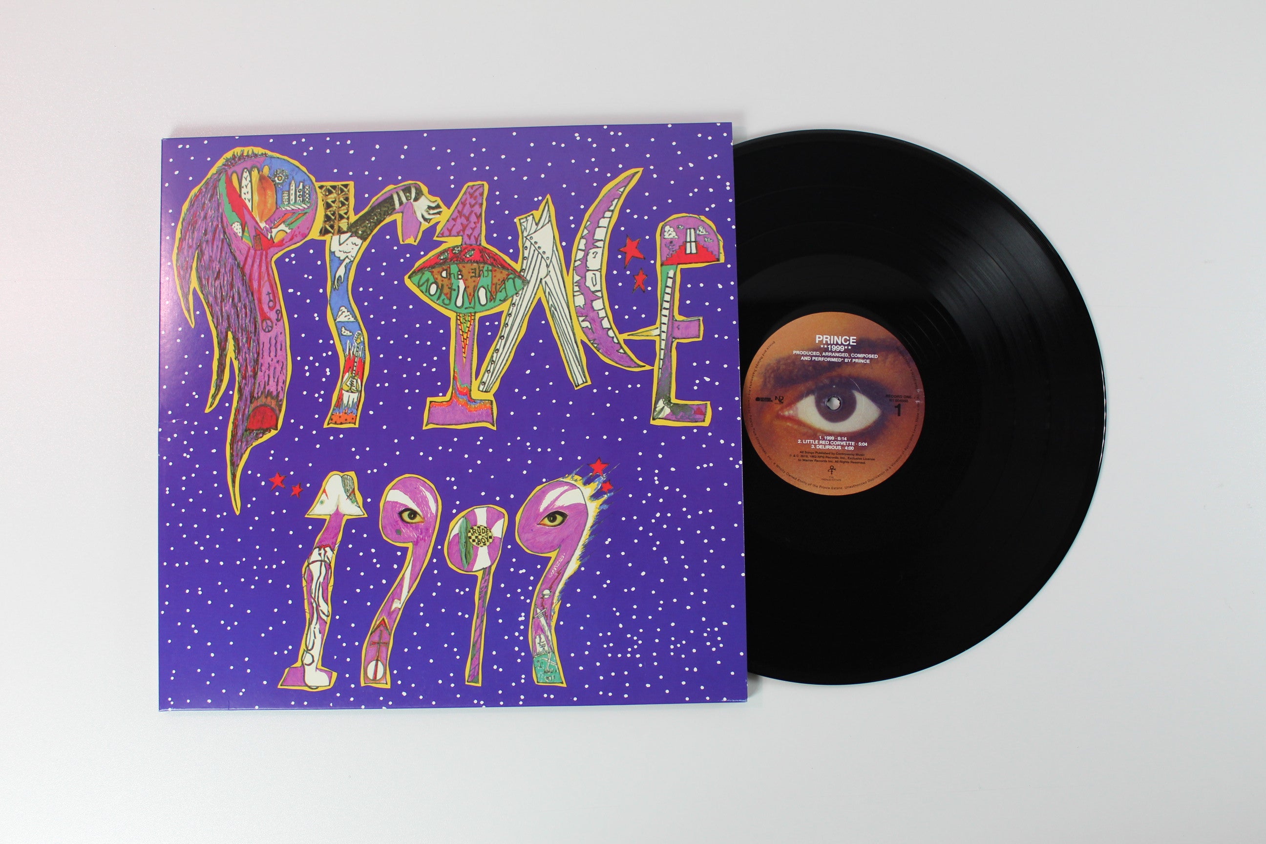 Prince - 1999 on NPG Warner Deluxe Edition Box Wet