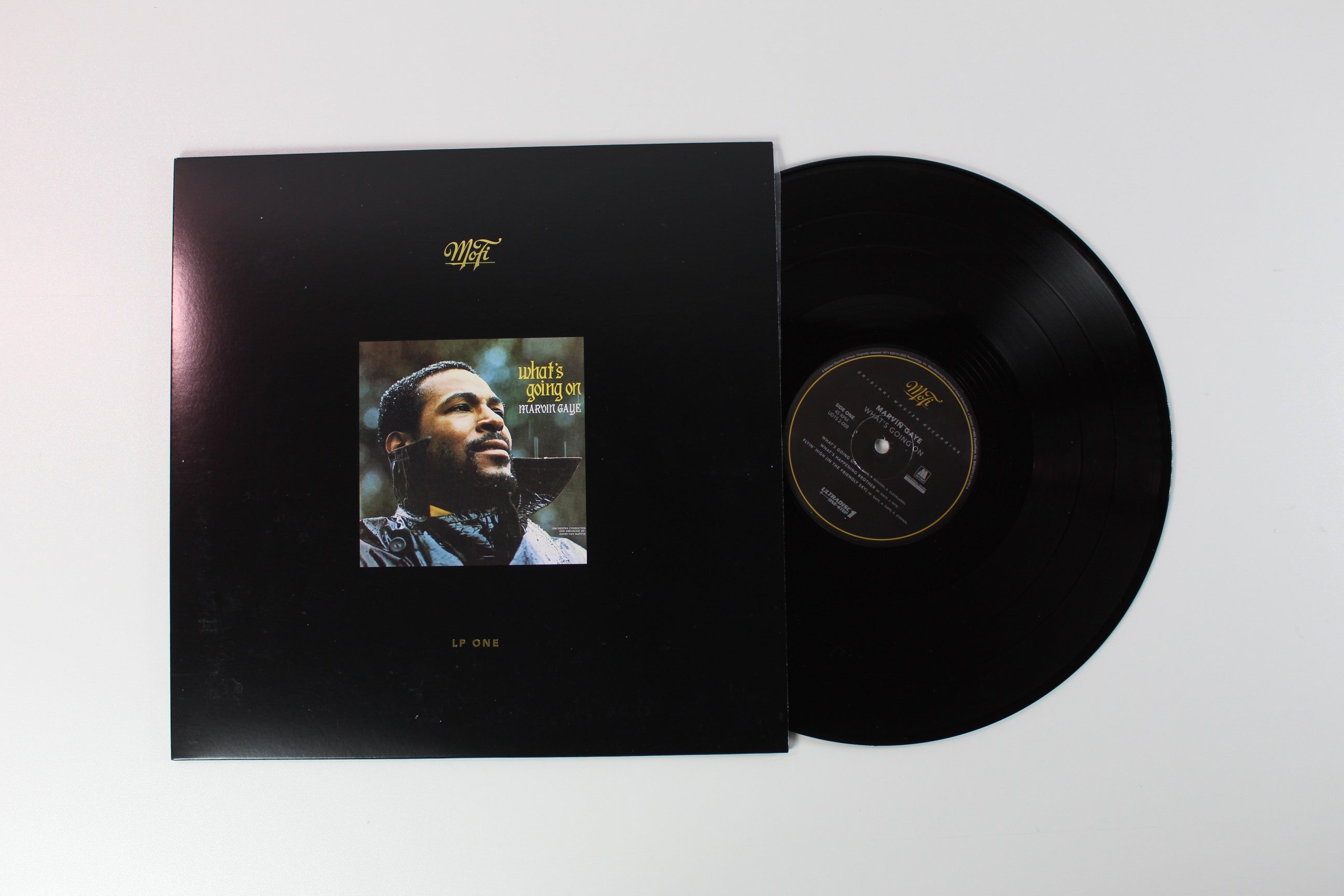 Marvin Gaye - What's Going On on Mobile Fidelity Sound Lab UltraDisc One Step Ltd Number 2 X 12" 45 RPM Reissue Box Set