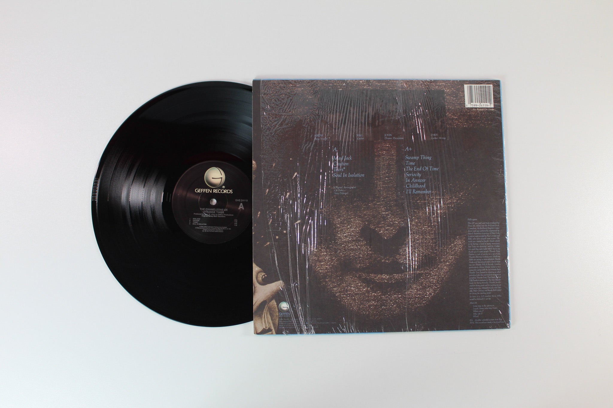 The Chameleons - Strange Times on Geffen With Bonus LP