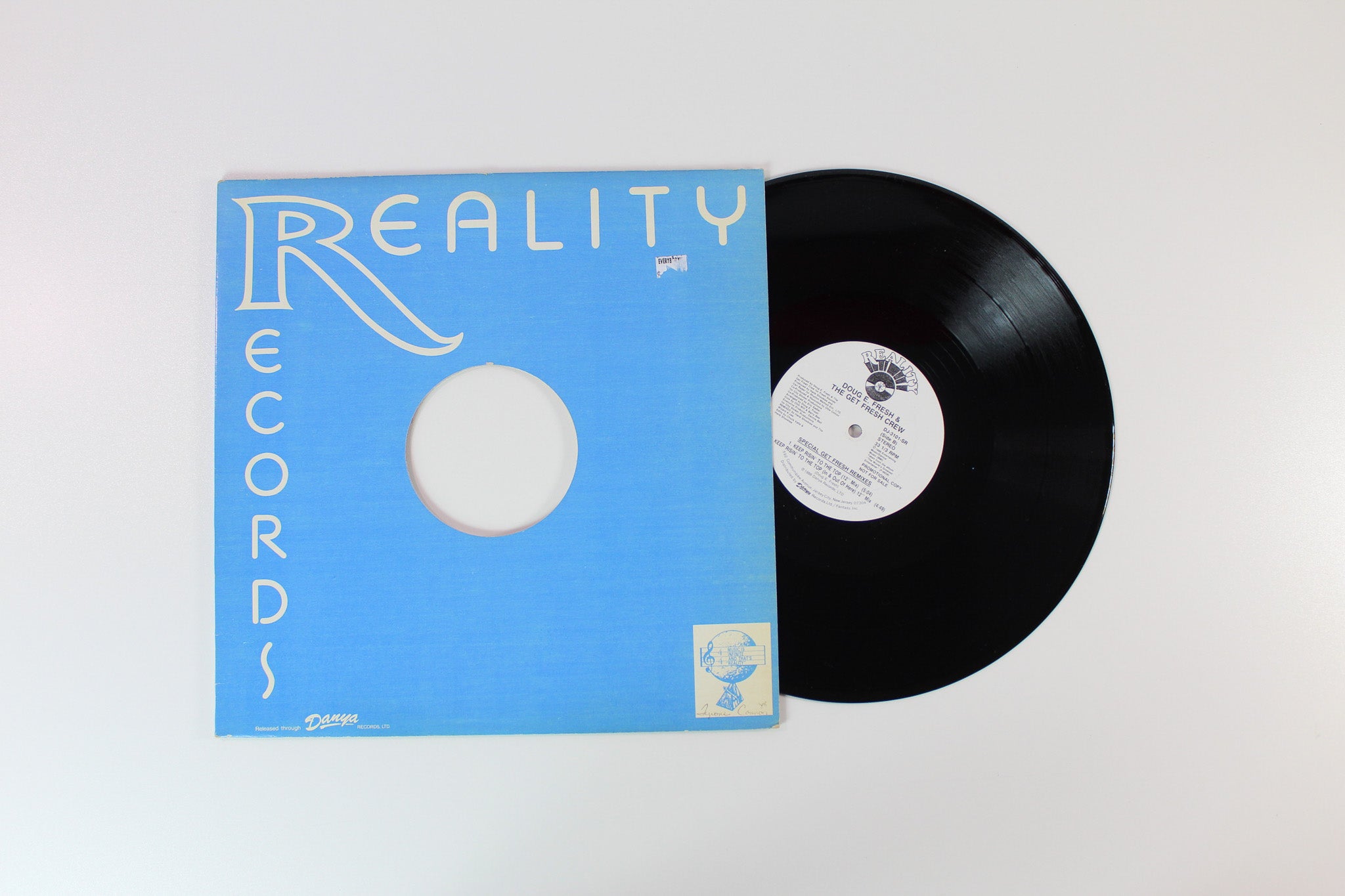 Doug E. Fresh And The Get Fresh Crew - Keep Risin' To The Top (Special Get Fresh Remixes) on Reality Promo 12" Single