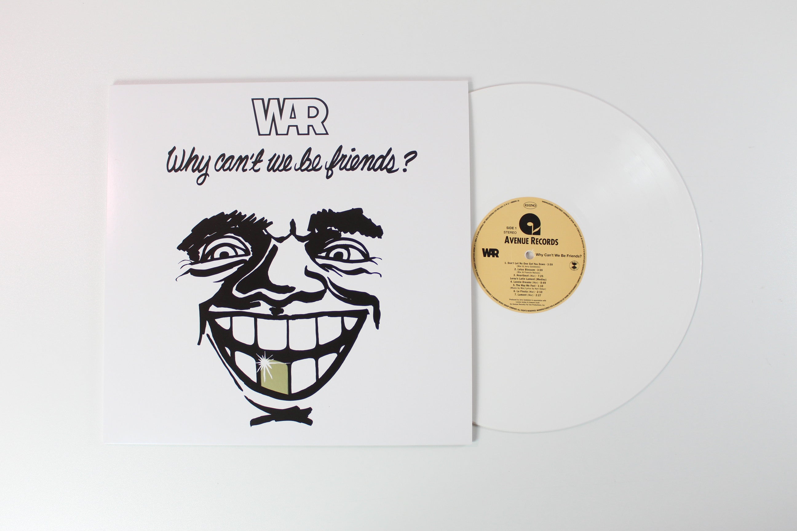 War - The Vinyl: 1971-1975 on Avenue Rhino RSD 2021 Ltd Colored Vinyl Box Set Reissue