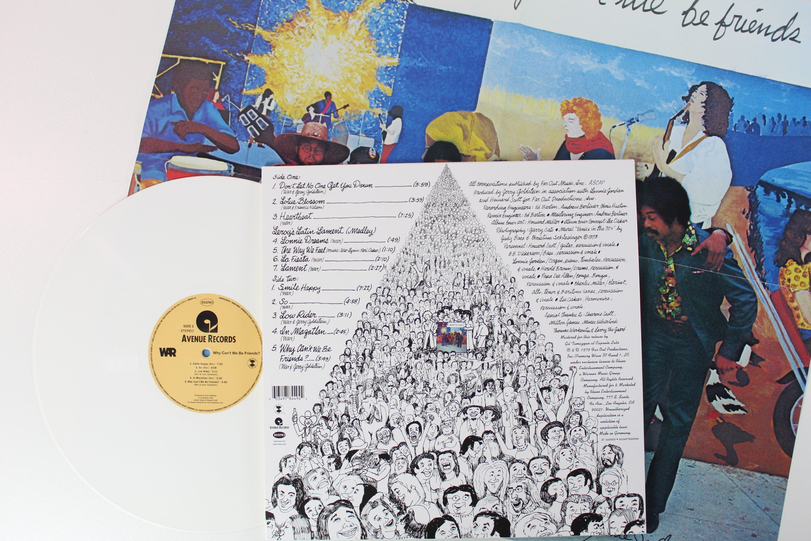 War - The Vinyl: 1971-1975 on Avenue Rhino RSD 2021 Ltd Colored Vinyl Box Set Reissue