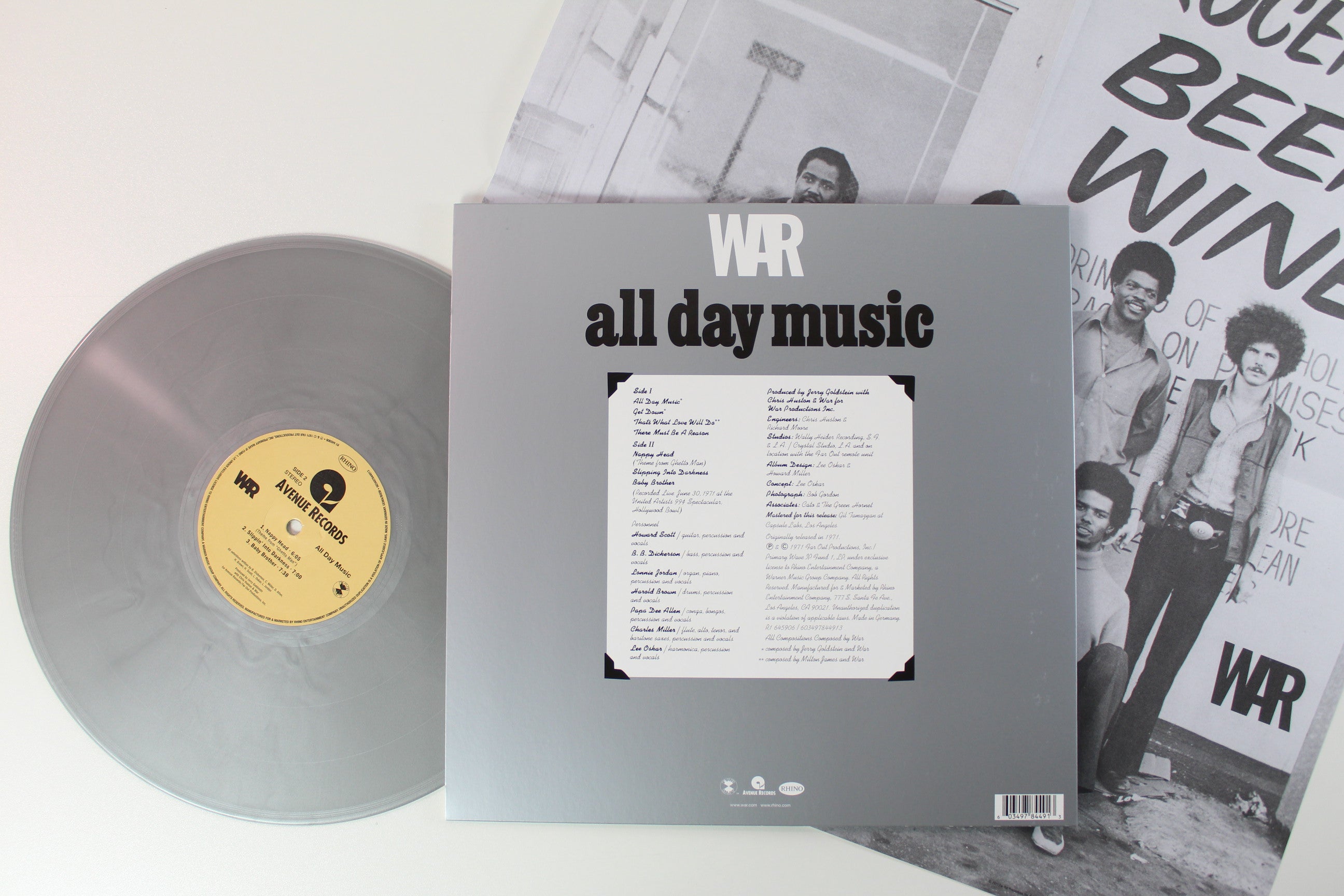 War - The Vinyl: 1971-1975 on Avenue Rhino RSD 2021 Ltd Colored Vinyl Box Set Reissue
