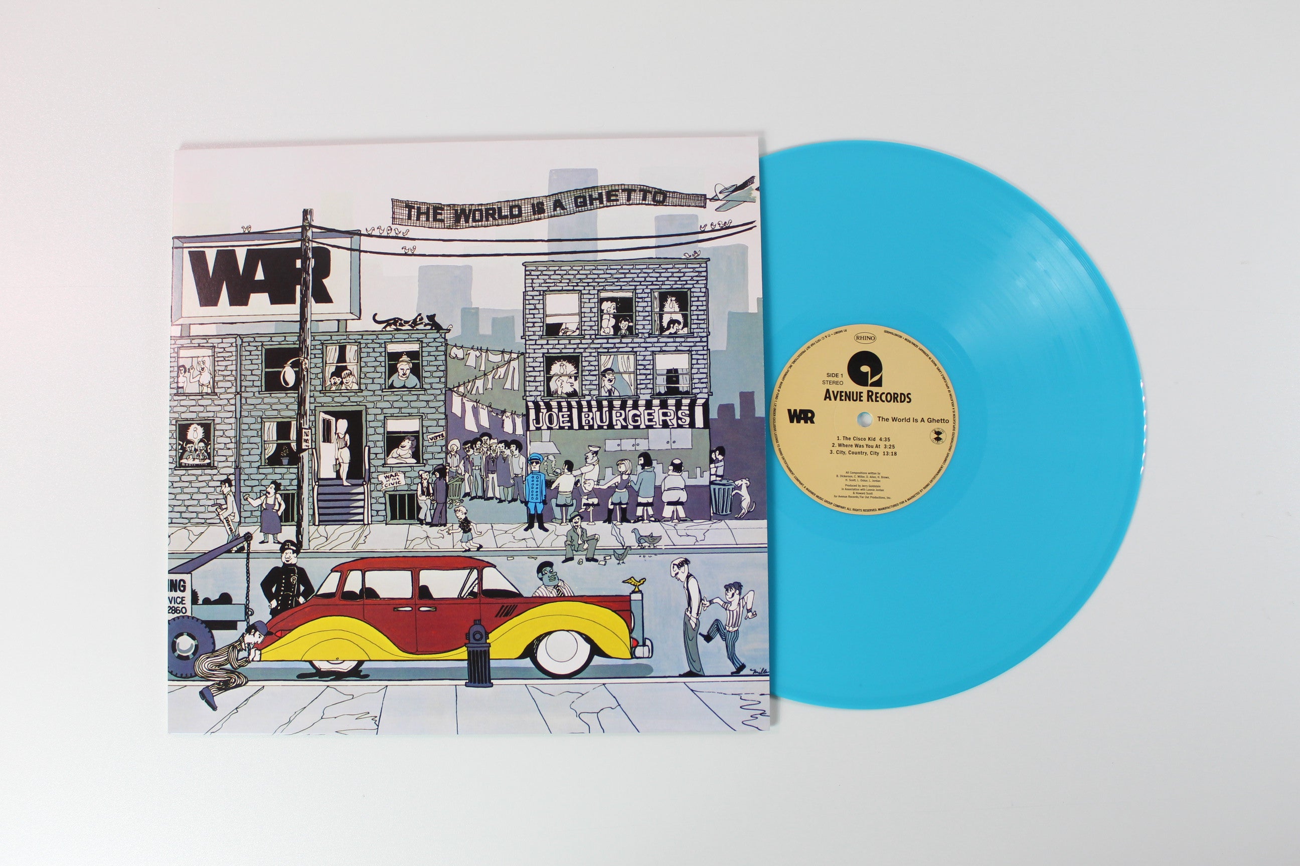 War - The Vinyl: 1971-1975 on Avenue Rhino RSD 2021 Ltd Colored Vinyl Box Set Reissue