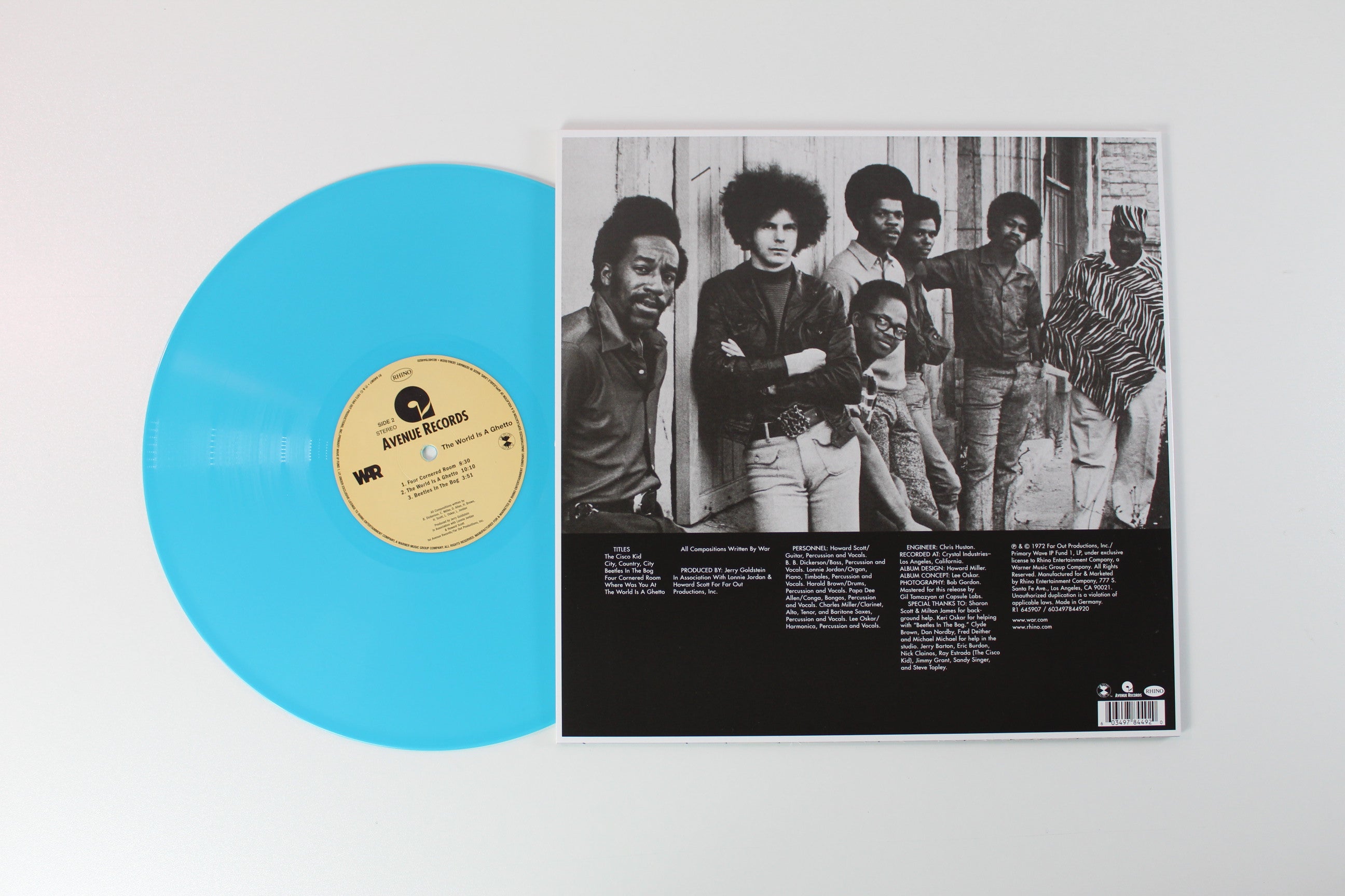 War - The Vinyl: 1971-1975 on Avenue Rhino RSD 2021 Ltd Colored Vinyl Box Set Reissue