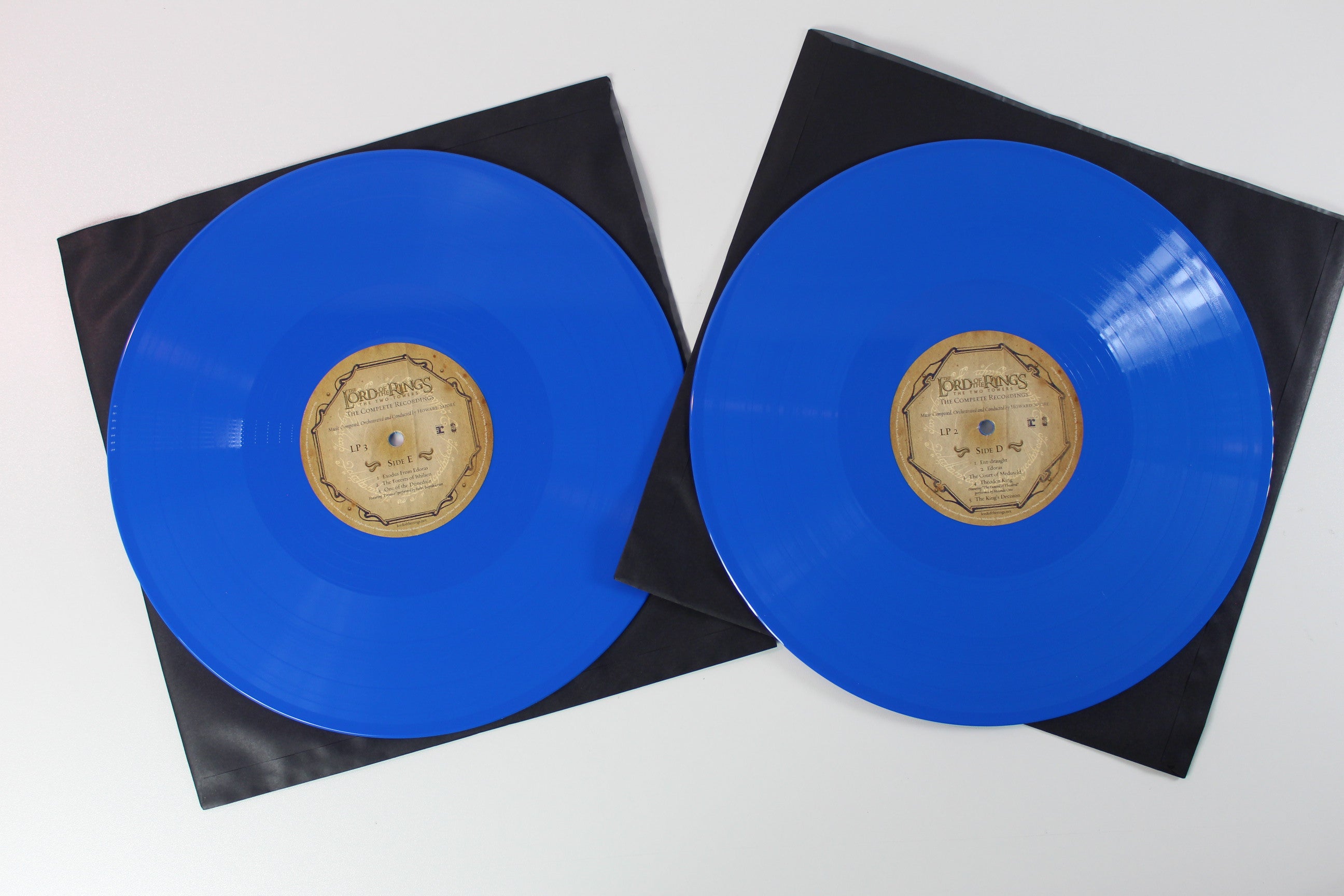 Howard Shore - The Lord Of The Rings: The Two Towers - The Complete Recordings on Reprise Watertower Ltd Numbered Blue Vinyl Box Set