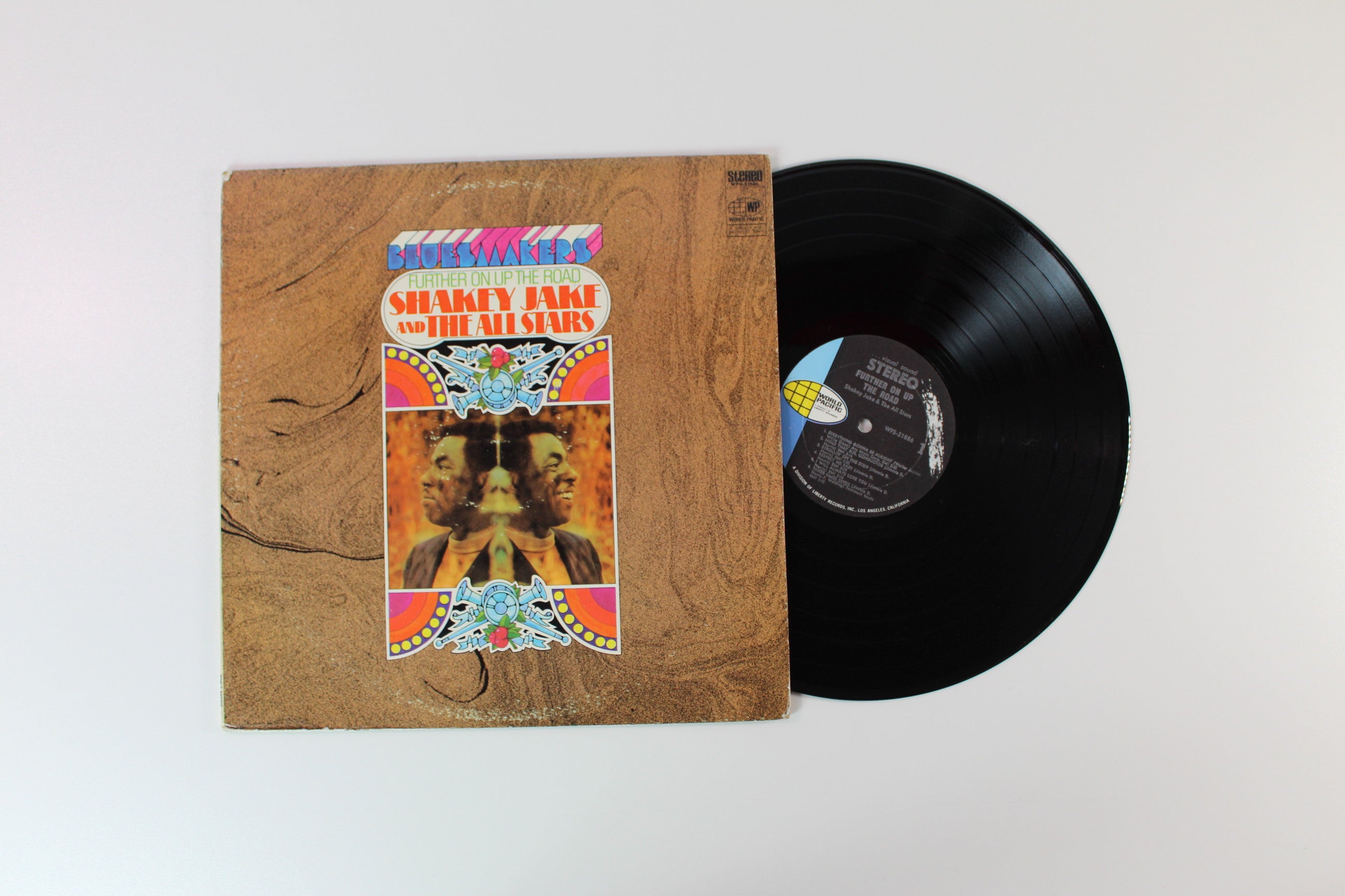 Shakey Jake And The Allstars - Further On Up The Road on World Pacific Records
