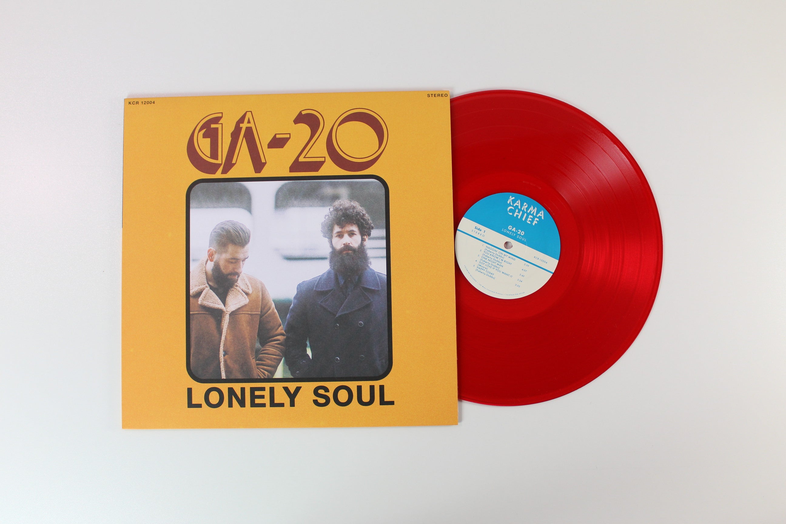 GA-20 - Lonely Soul on Karma Chief Records - Red Vinyl