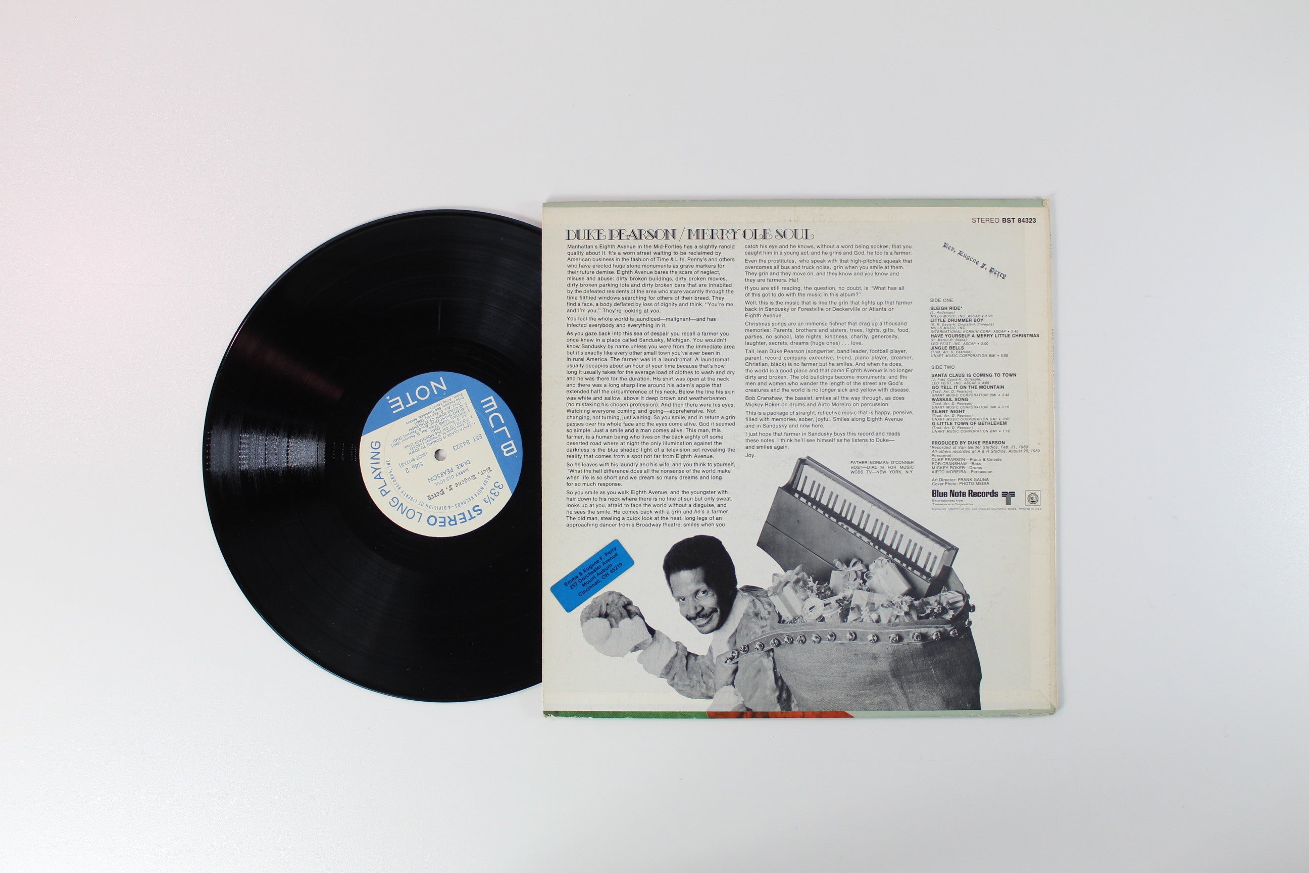 Duke Pearson - Merry Ole Soul on Blue Note Stereo Liberty