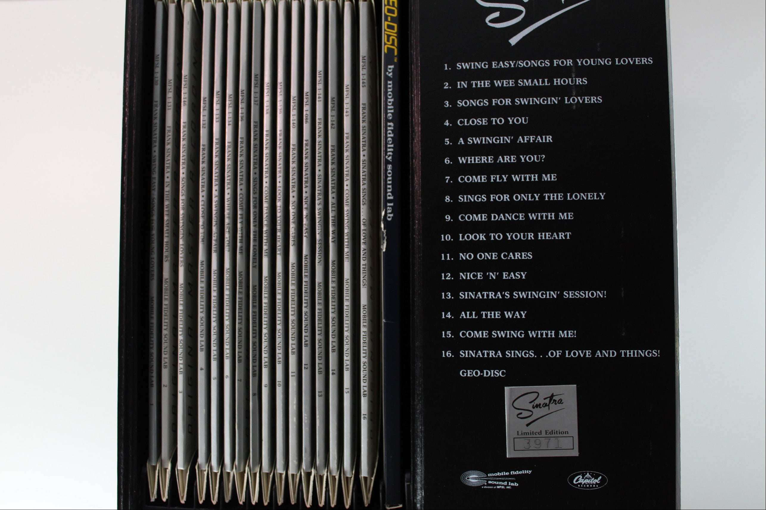 Frank Sinatra - Sinatra on Mobile Fidleity Sound Lab Box Set