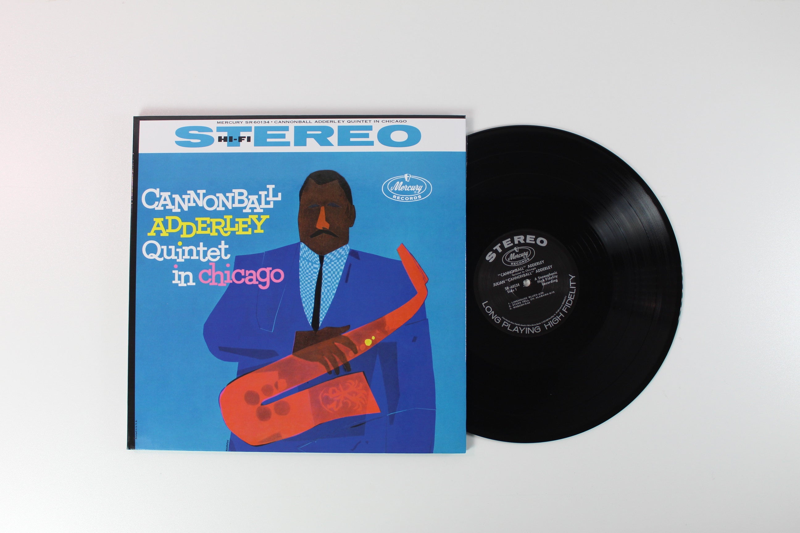 The Cannonball Adderley Quintet - Cannonball Adderley Quintet In Chicago on Mercury Acoustic Sound Series Reissue