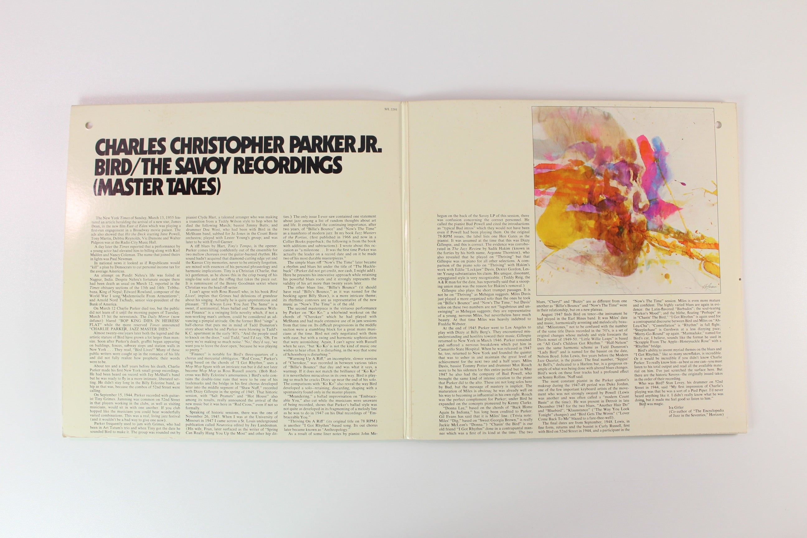 Charlie Parker - Bird / The Savoy Recordings (Master Takes) on Savoy Jazz - Promo