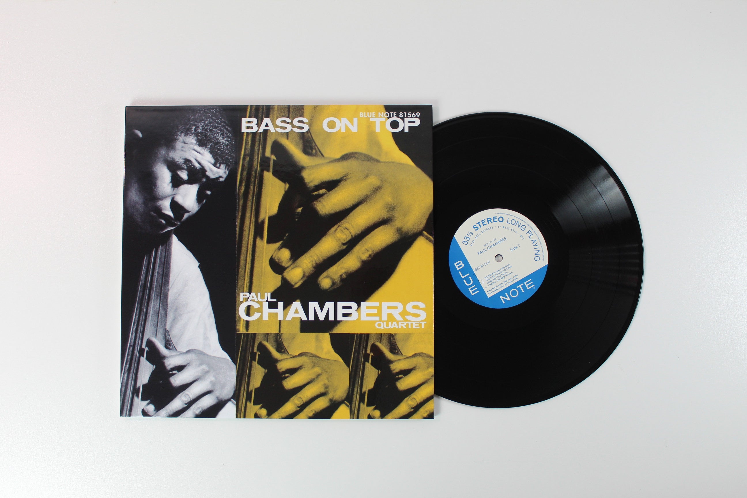 Paul Chambers Quartet - Bass On Top on Blue Note Tone Poet Series Reissue