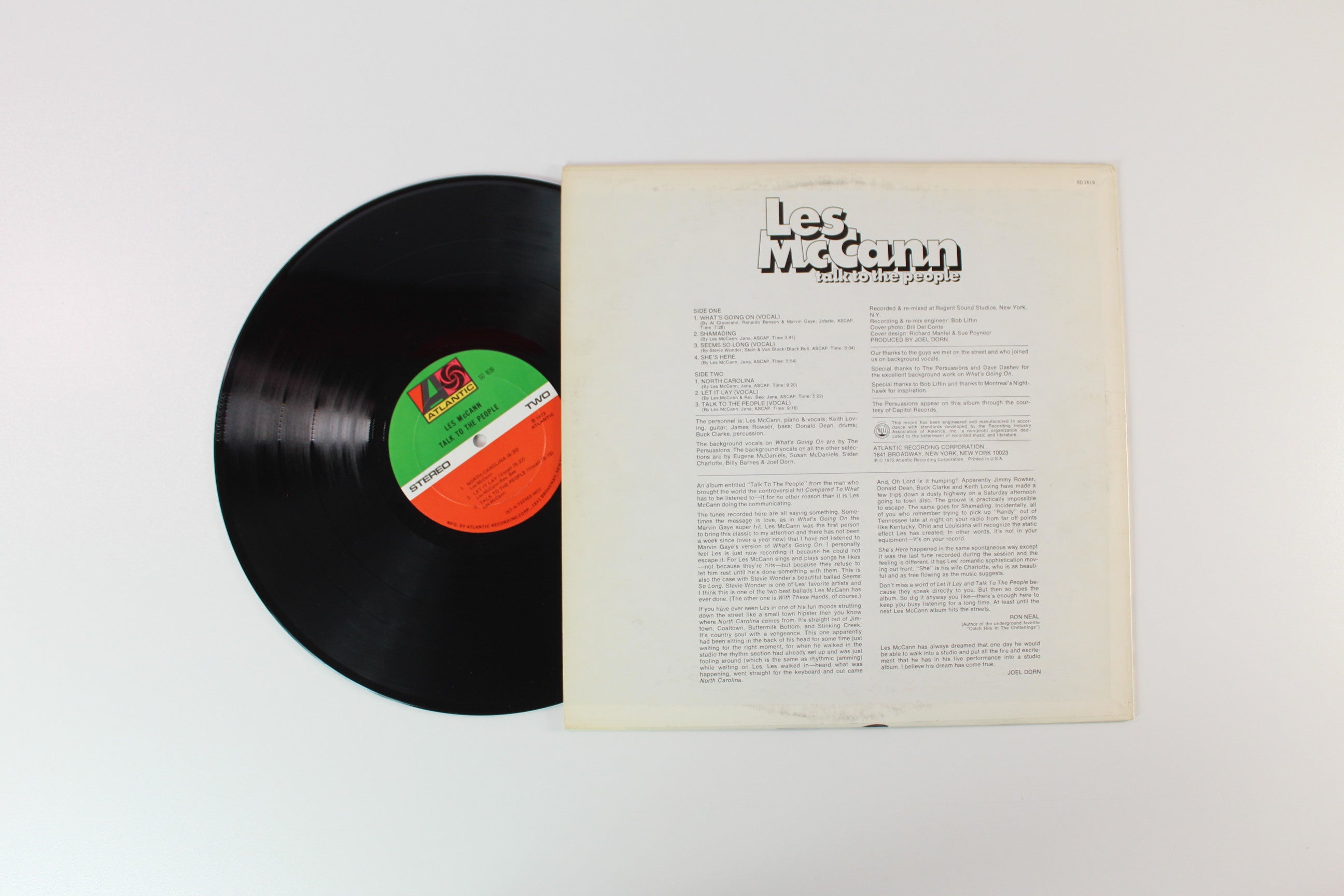 Les McCann - Talk To The People on Atlantic