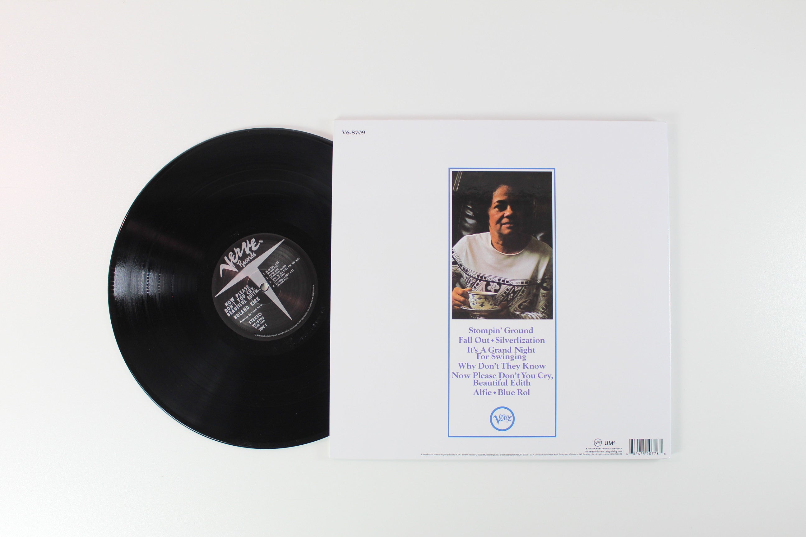 Roland Kirk - Now Please Don't You Cry, Beautiful Edith on Verve Records Acoustic Sounds Series Reissue