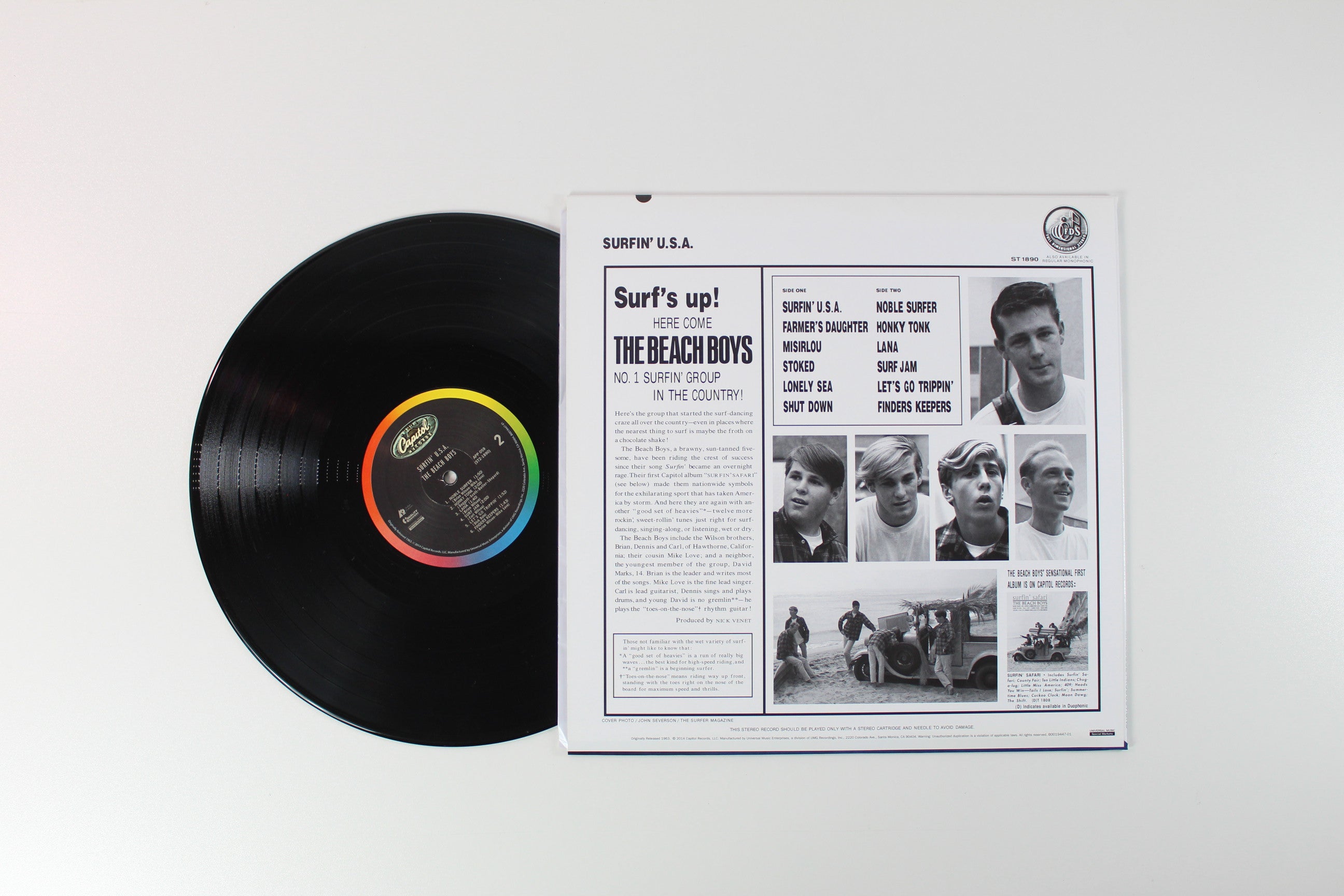The Beach Boys - Surfin' U.S.A. on Analogue Productions Reissue