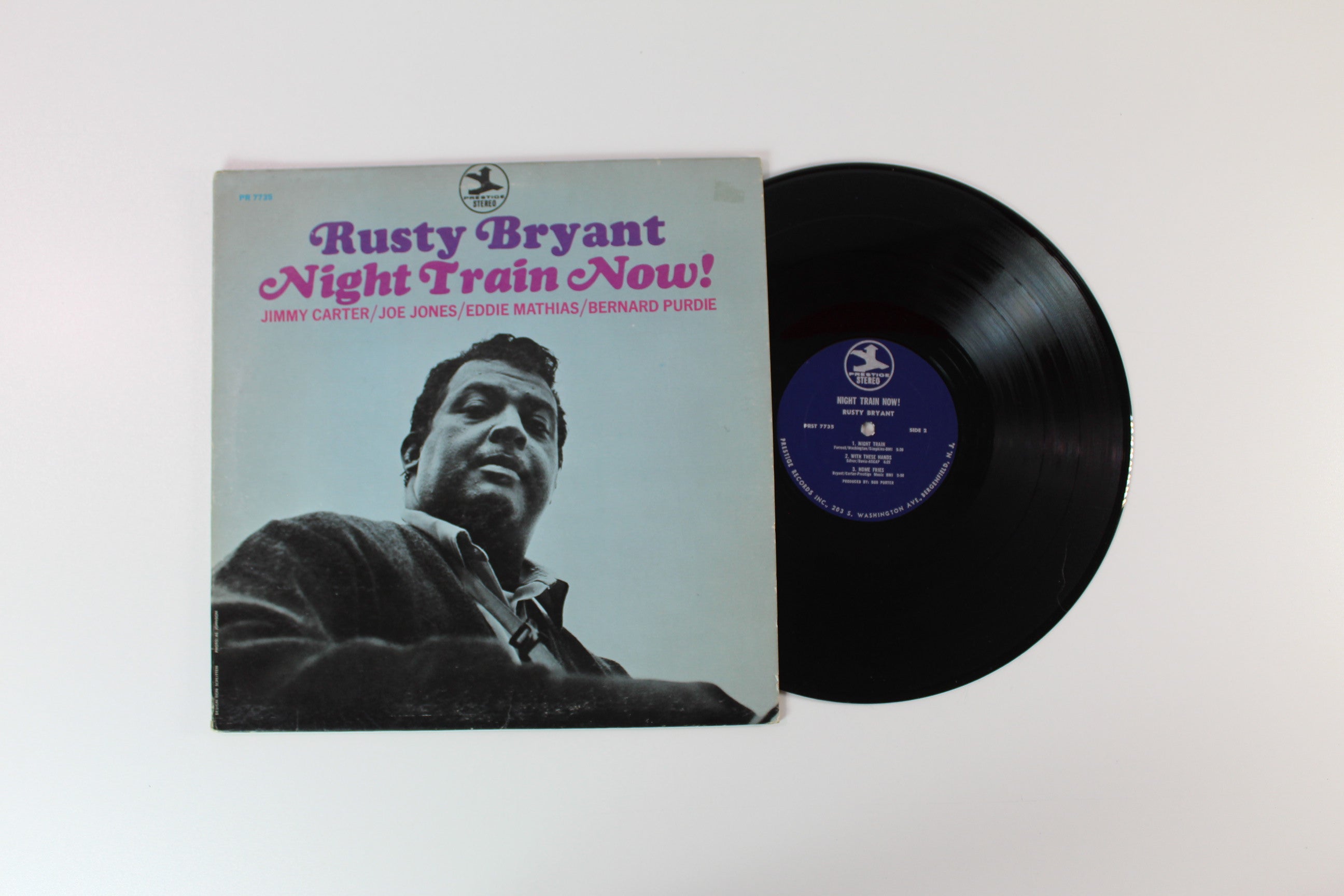 Rusty Bryant - Night Train Now! on Prestige