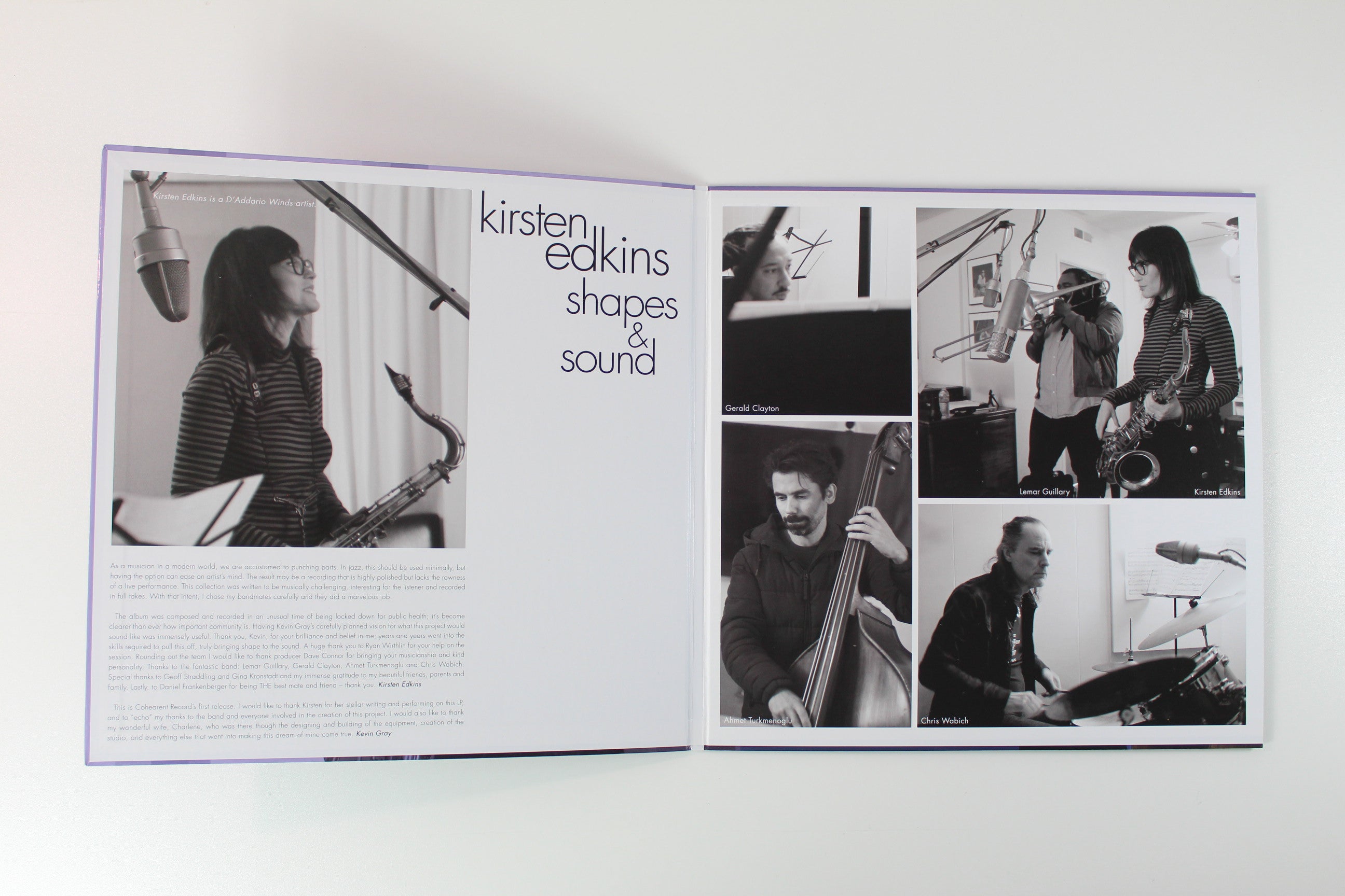 Kirsten Edkins - Shapes & Sound on Cohearent Records