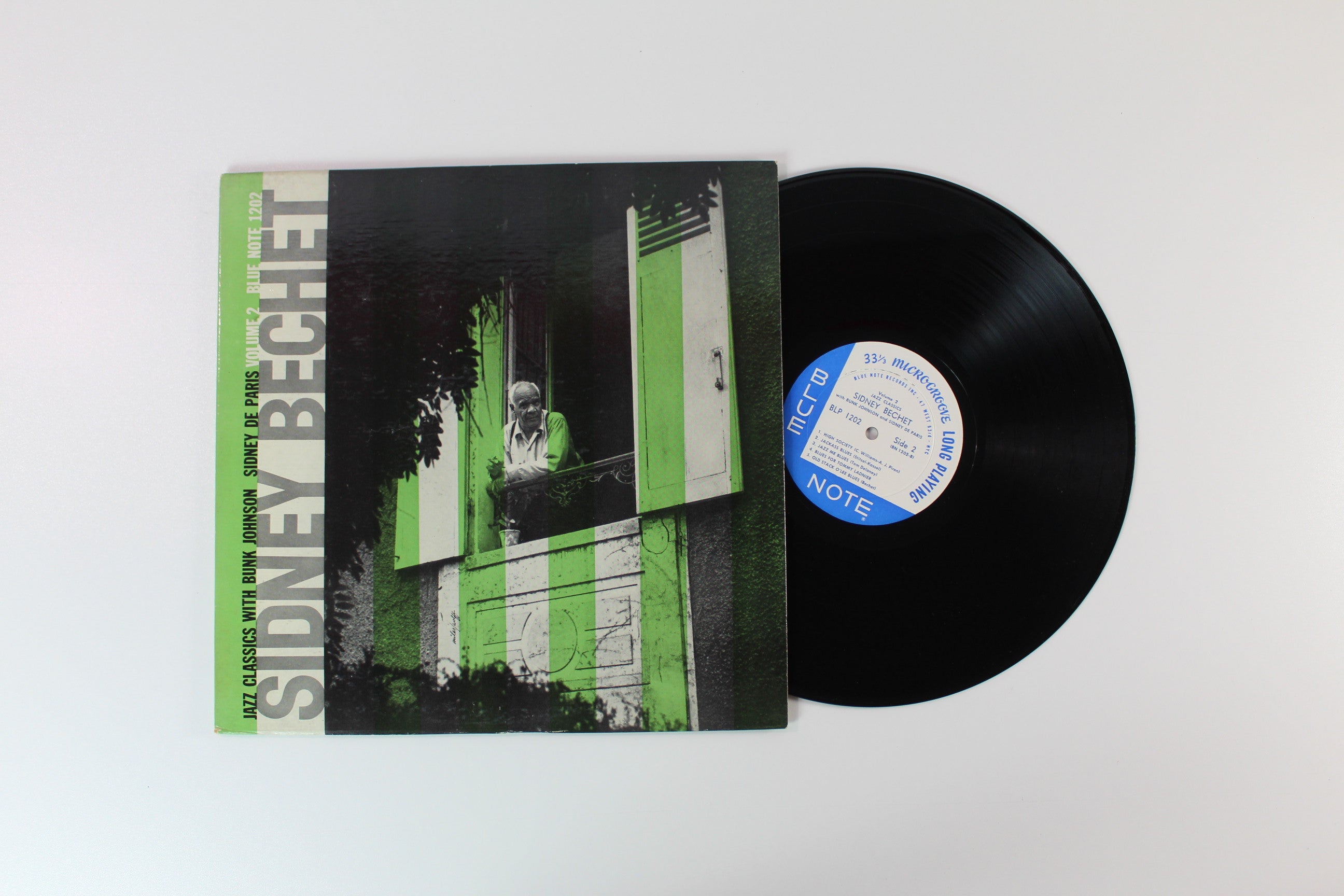 Sidney Bechet - Jazz Classics Volume 2 on Blue Note - Mono W. 63rd