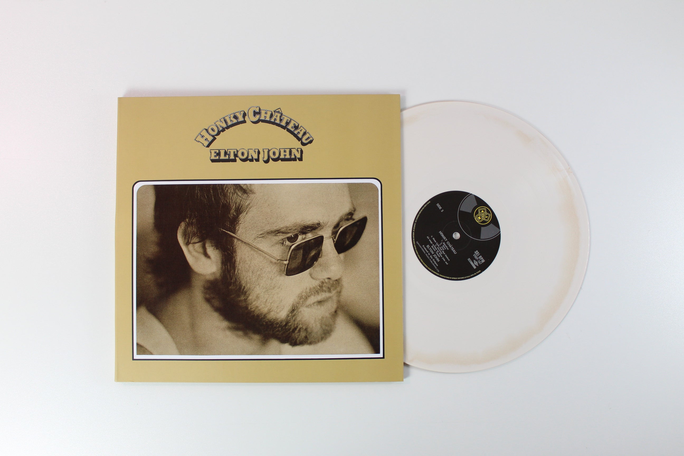 Elton John - Honky Château on DJM Records Vinyl Me Please Exclusive Reissue Cream/Beige Vinyl