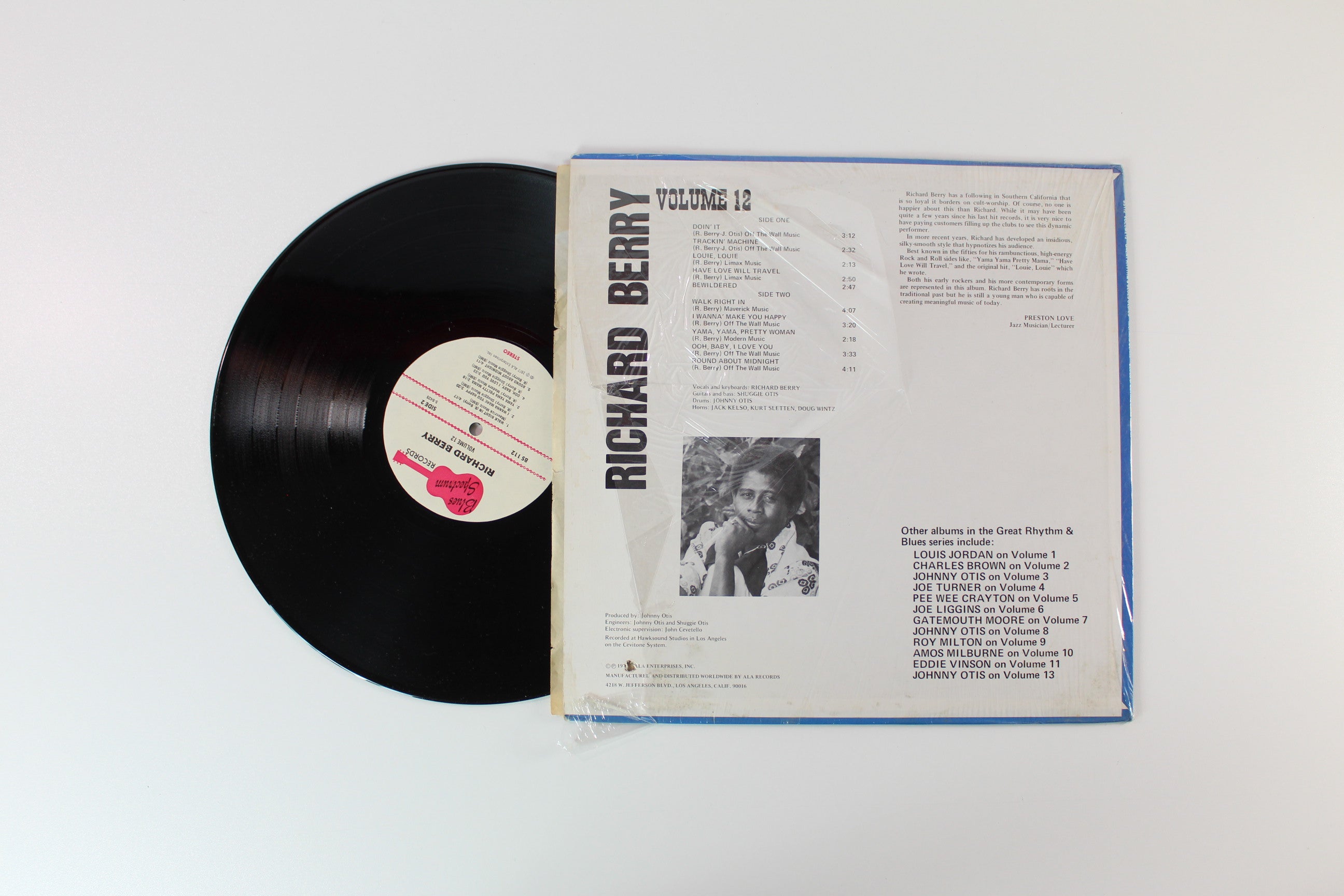 Richard Berry - Great Rhythm & Blues Oldies Volume 12 on Blues Spectrum