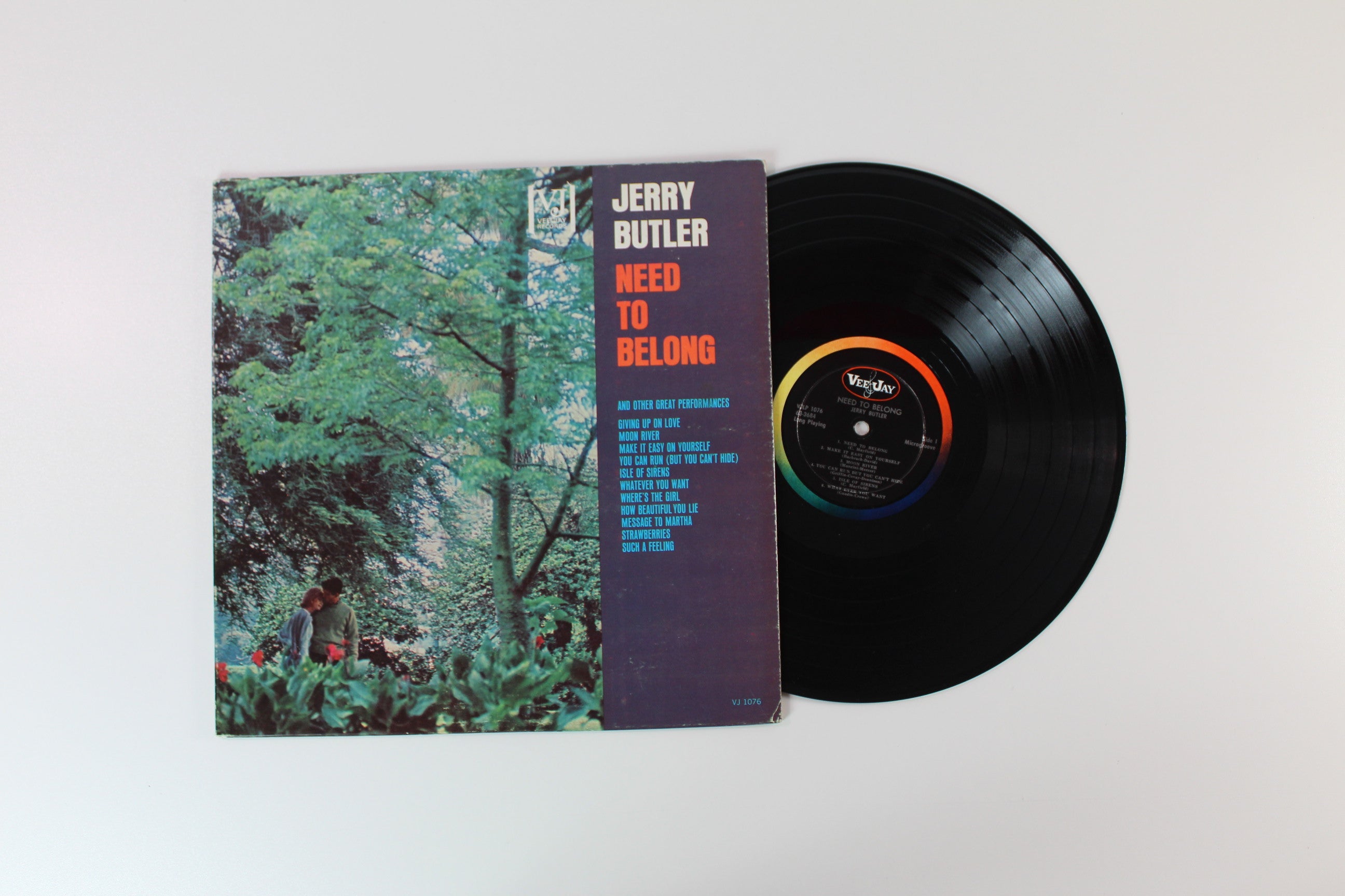 Jerry Butler - Need To Belong on Vee Jay Records - Mono