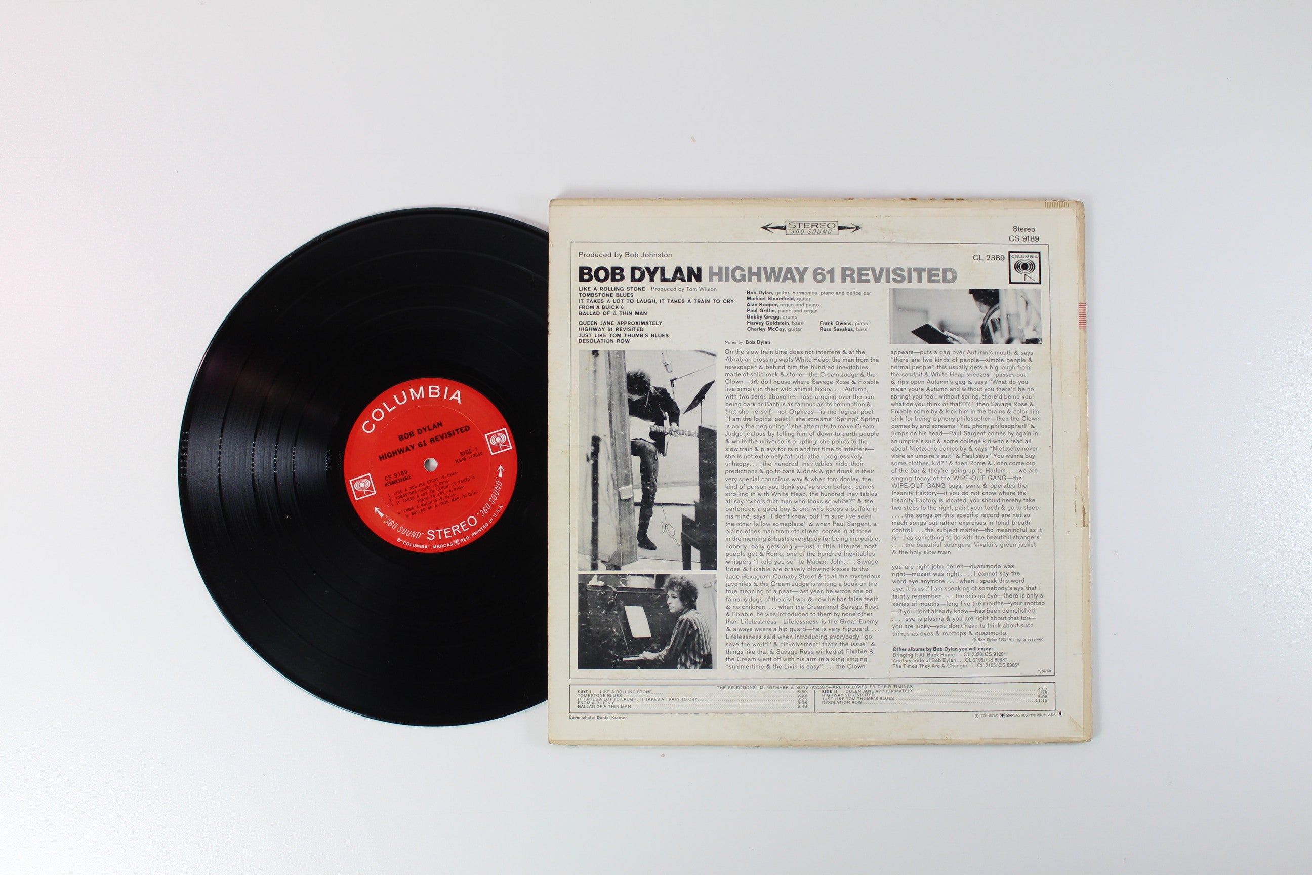 Bob Dylan - Highway 61 Revisited on Columbia, Alternate Take