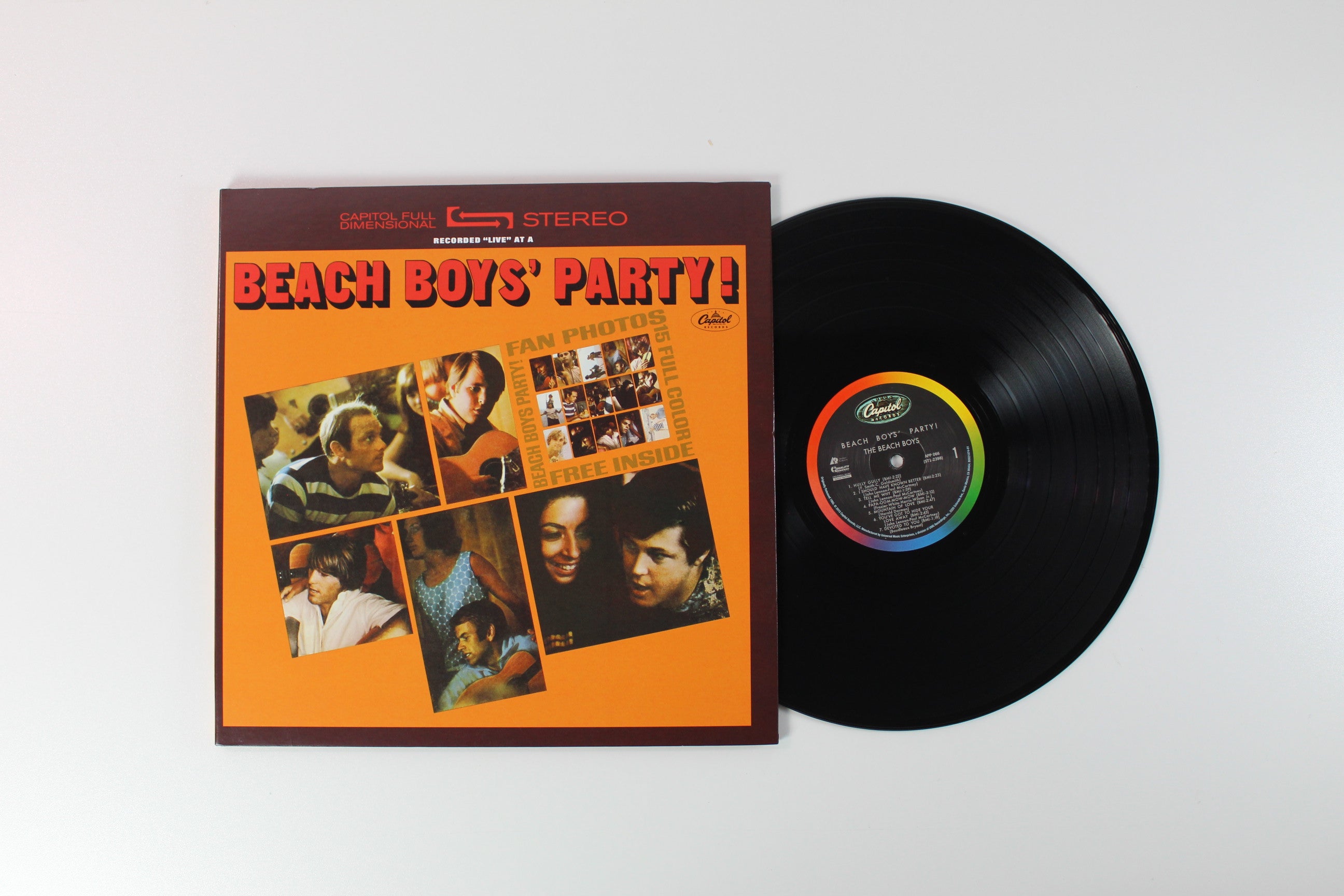 The Beach Boys - Beach Boys' Party! on Capitol Analogue Productions Reissue
